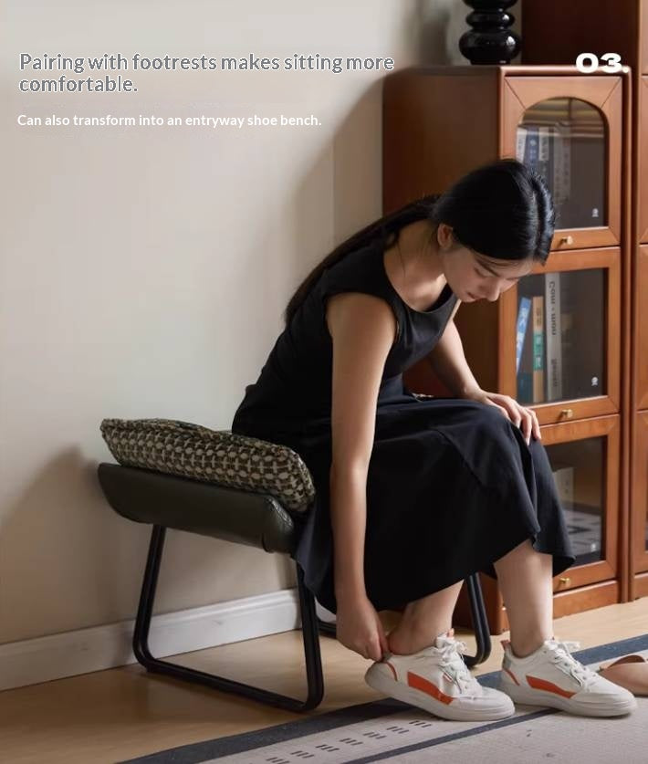 Egg Shell Rocking Lounge Chair with Upholstered Cocoon Seat and Metal Frame With Beech Legs