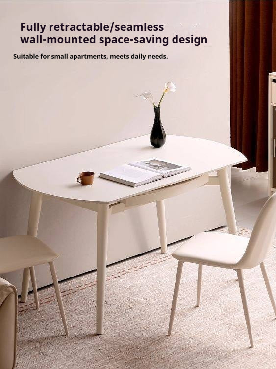 Slate Dining Table Ivory White