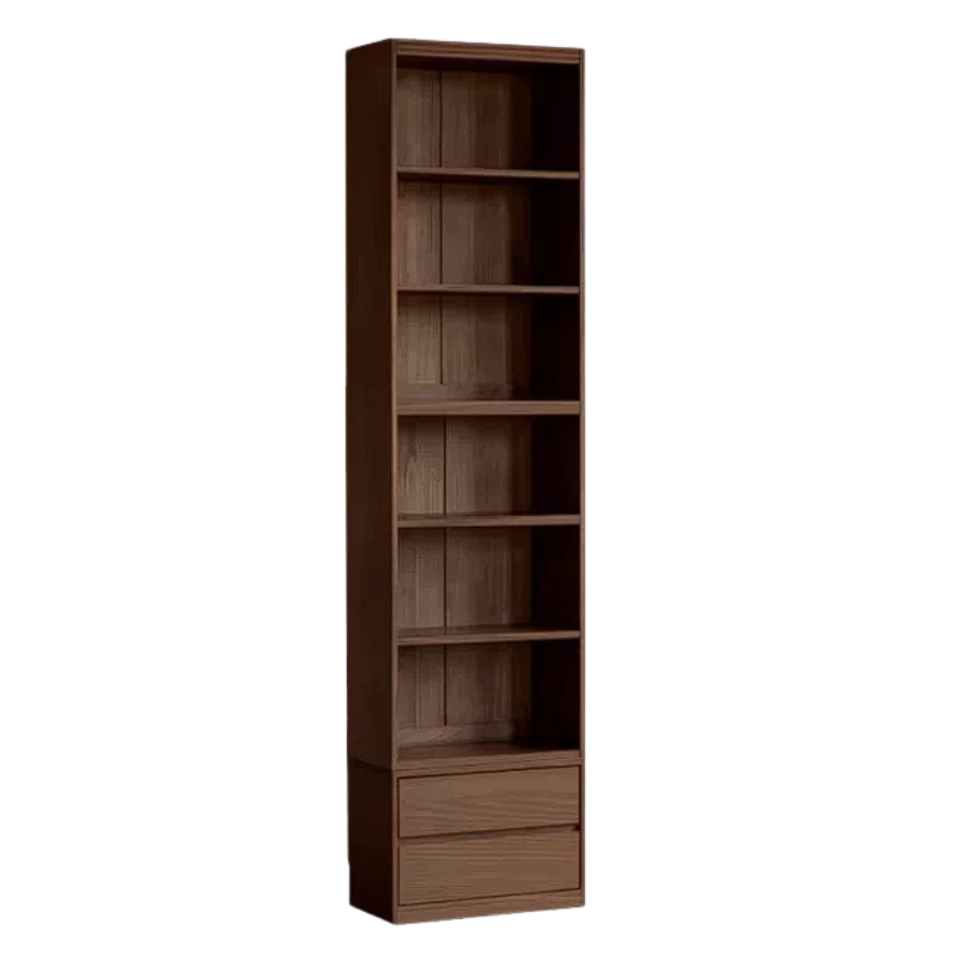 Sandalwood, Oak, Ash Solid Wood Combination Bookcase