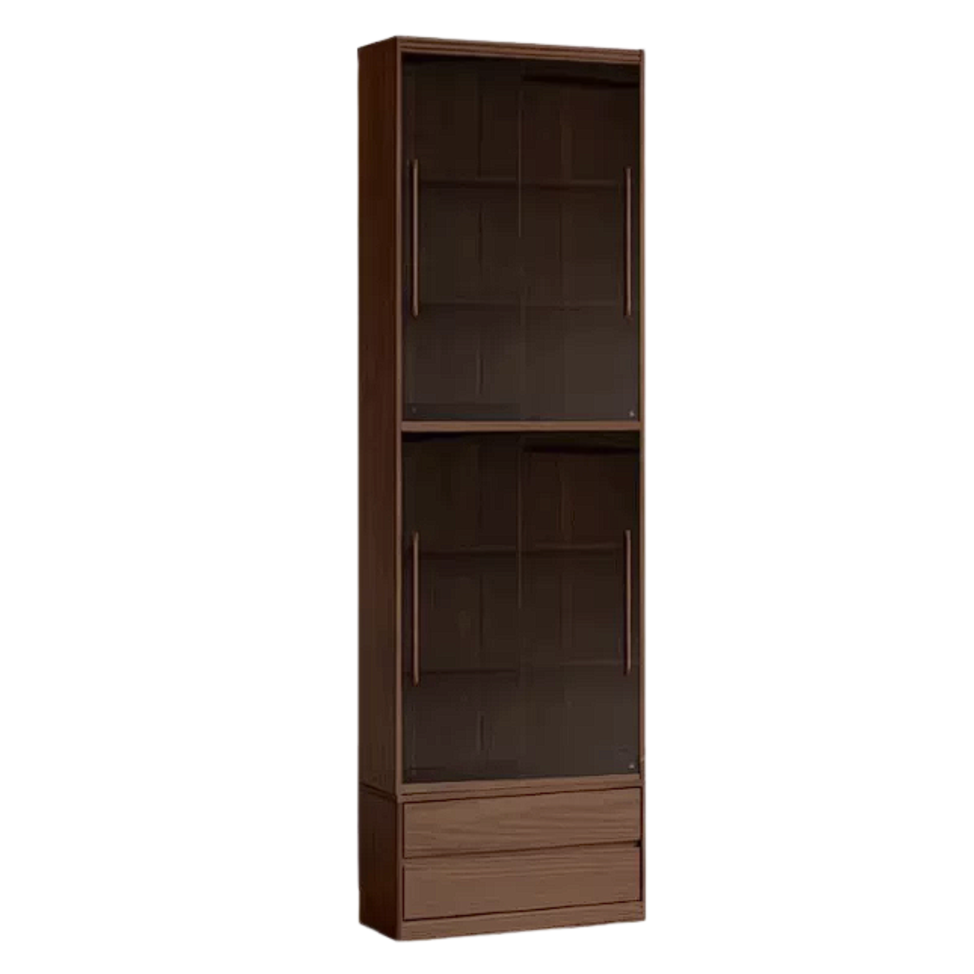 Sandalwood, Oak, Ash Solid Wood Combination Bookcase