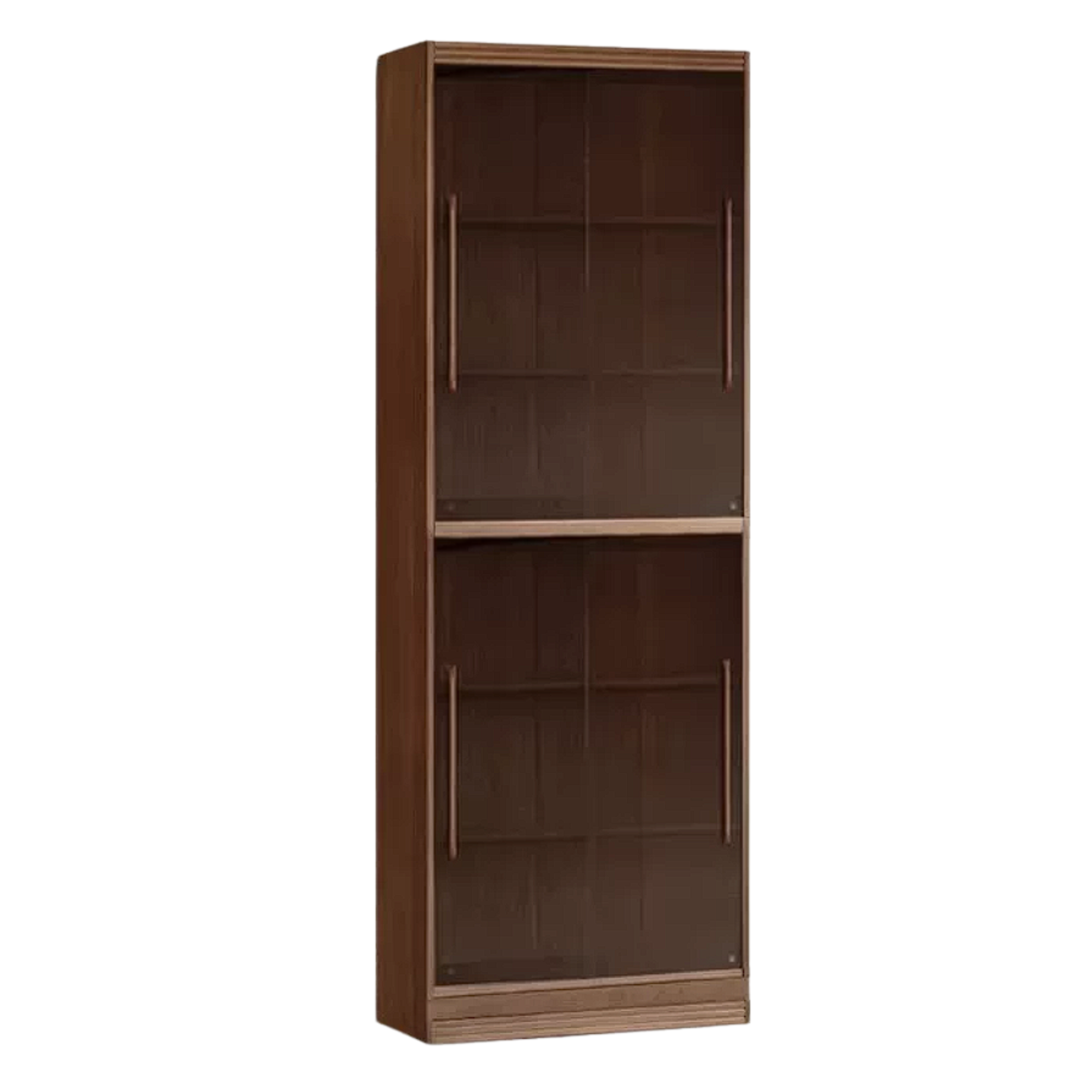 Sandalwood, Oak, Ash Solid Wood Combination Bookcase