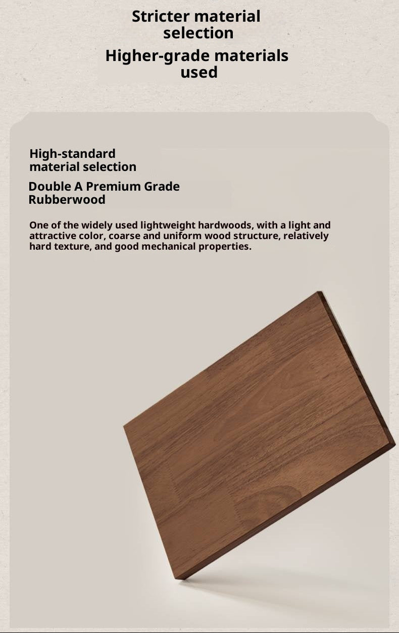 Solid Rubberwood Entryway Shoe Stool with Flip Top