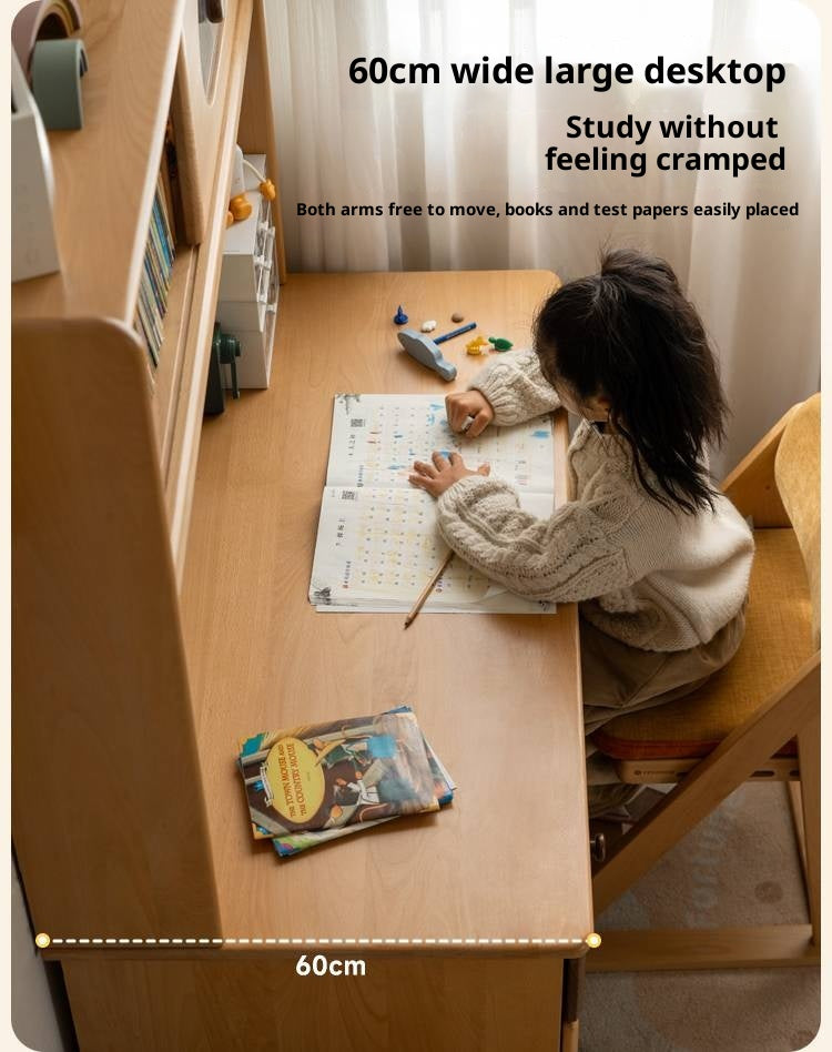 Beech Solid Wood Children s Learning Desk