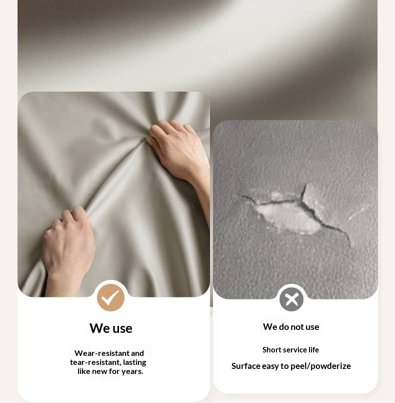 Organic Leather Soft Comfortable Italian Light Luxury Computer Chair