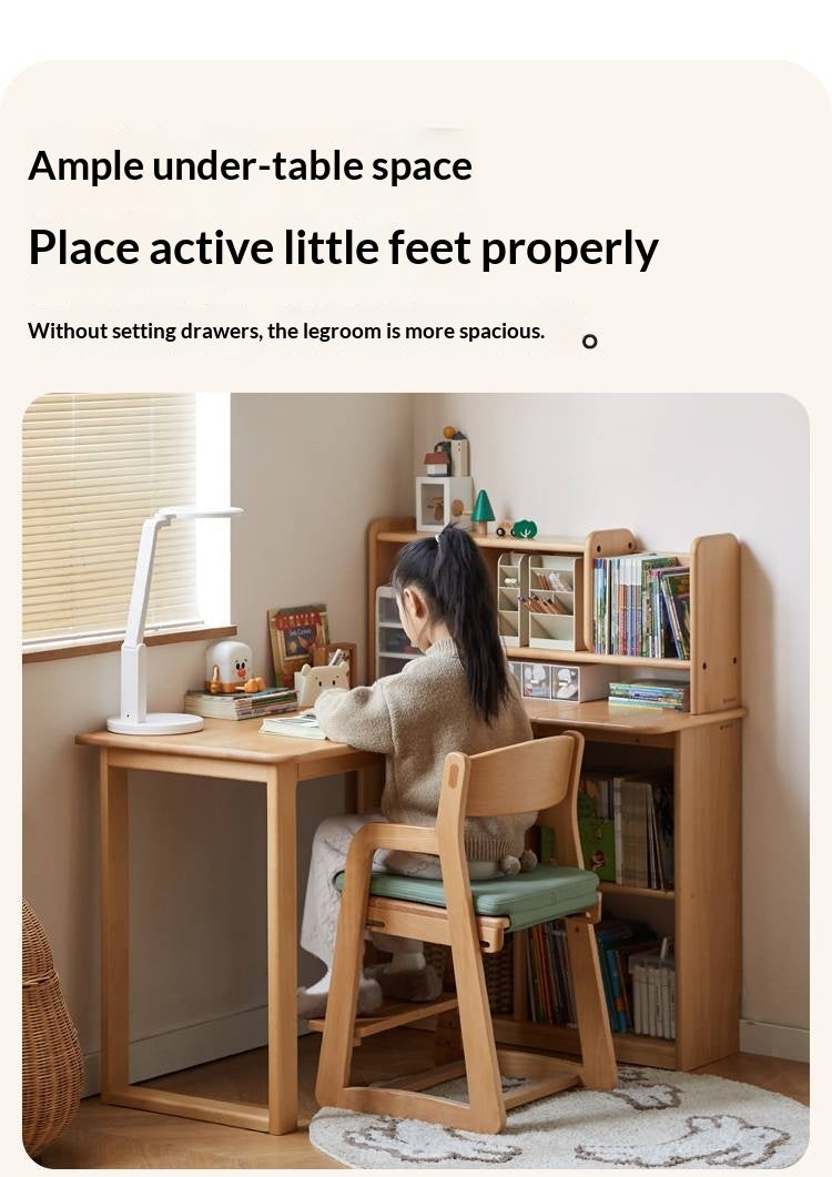 Beech Solid Wood Kids Corner Desk