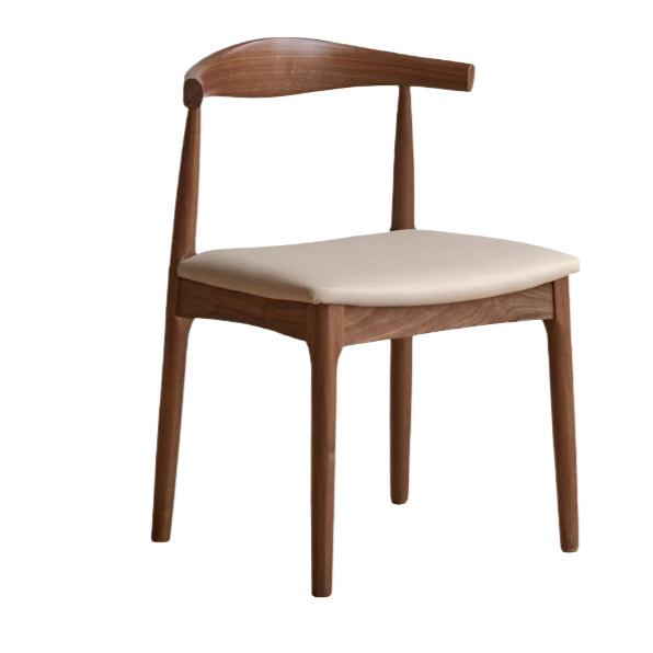 Black Walnut, Oak Solid Wood Nordic Dining Chair