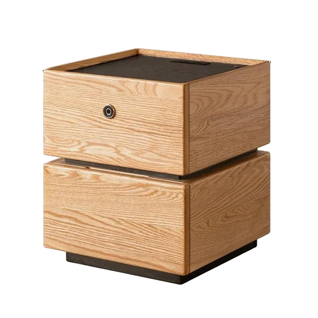 Ash, Oak, Sandalwood Multifunctional Nightstand