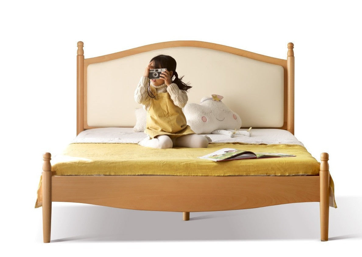 Beech, Oak Solid wood Princess bed<