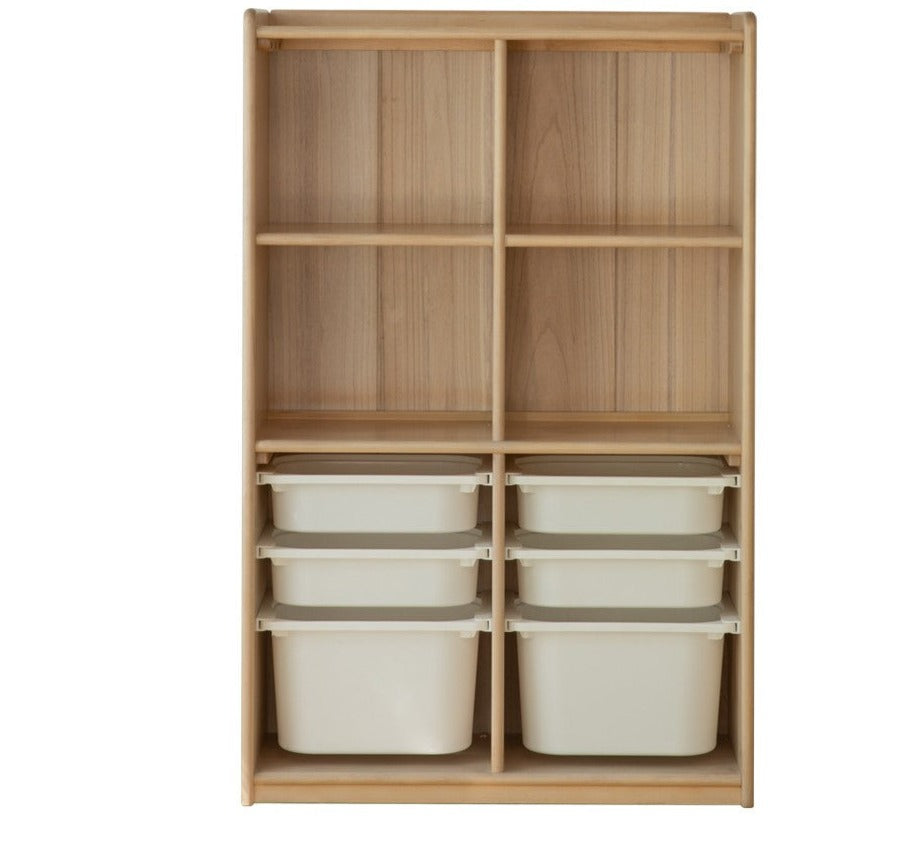 Poplar Solid Wood Children's Сombination Bookshelf