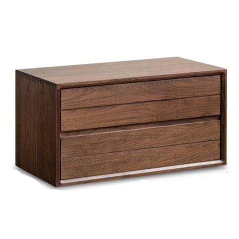 Black Walnut Solid Wood Free Combination Multifunctional Bookcase.