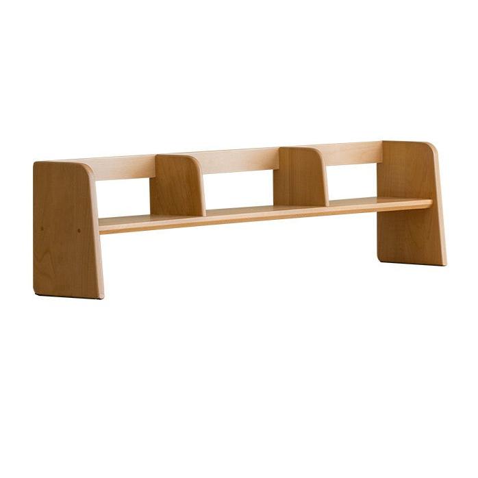 Beech, Oak, Poplar Solid Wood Nordic Study Bookshelf