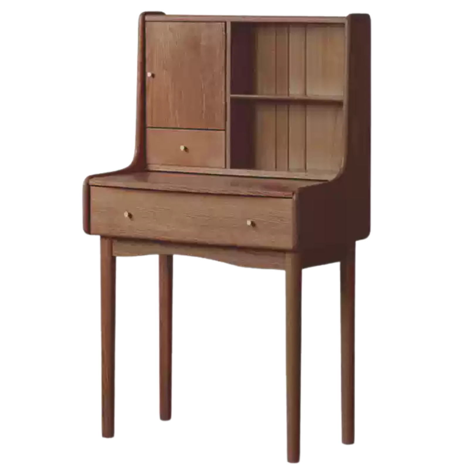 Oak Solid Wood, Solid Rubberwood Dressing Table, Makeup Table.