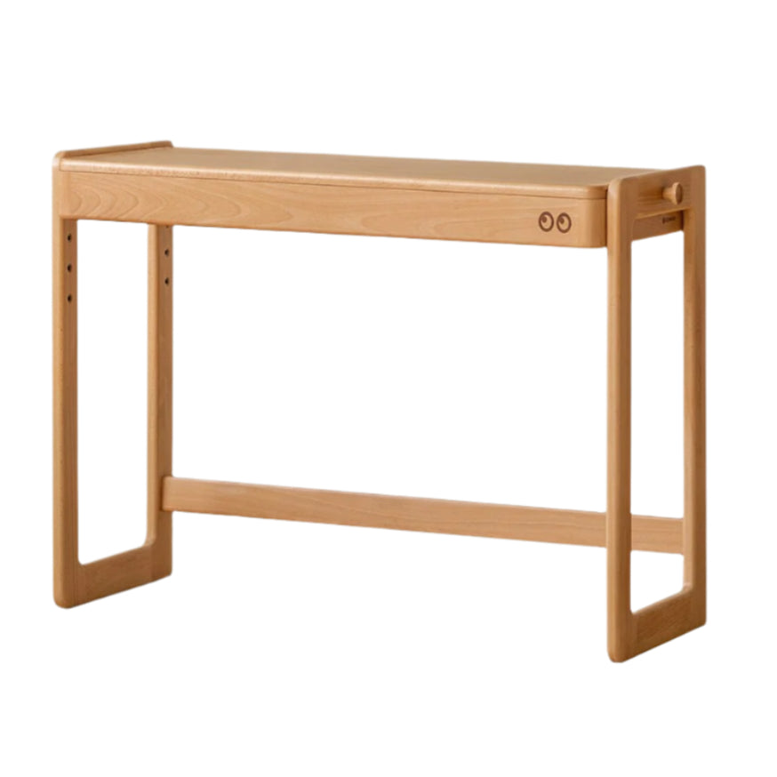 Beech Solid Wood Liftable Study Desk