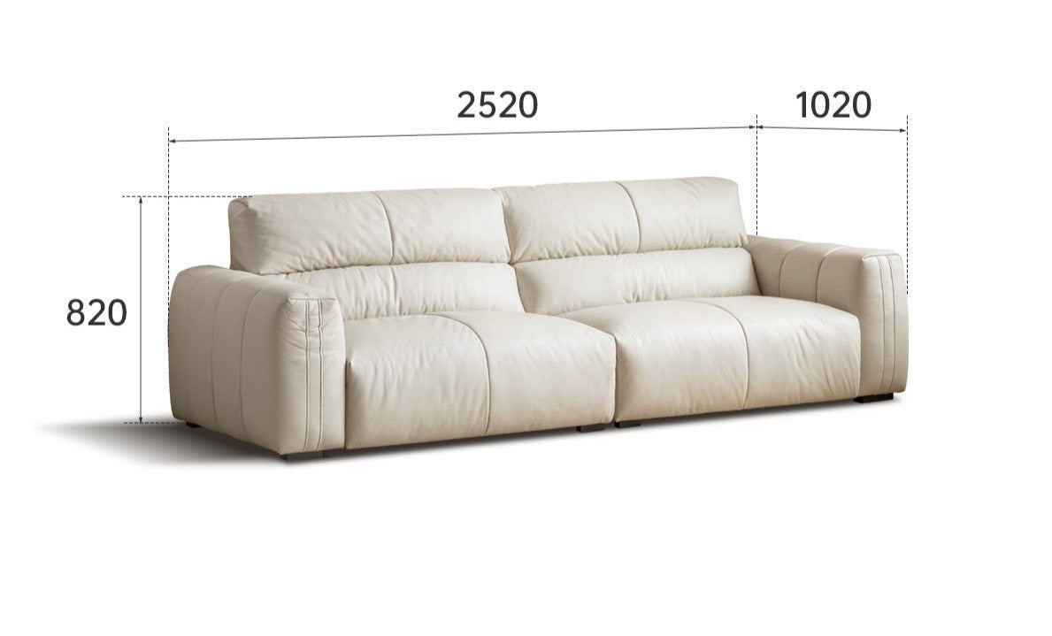 Technology cloth sofa cream style"