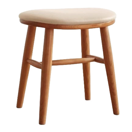 Ash, Cherry Solid Wood Dressing Stool