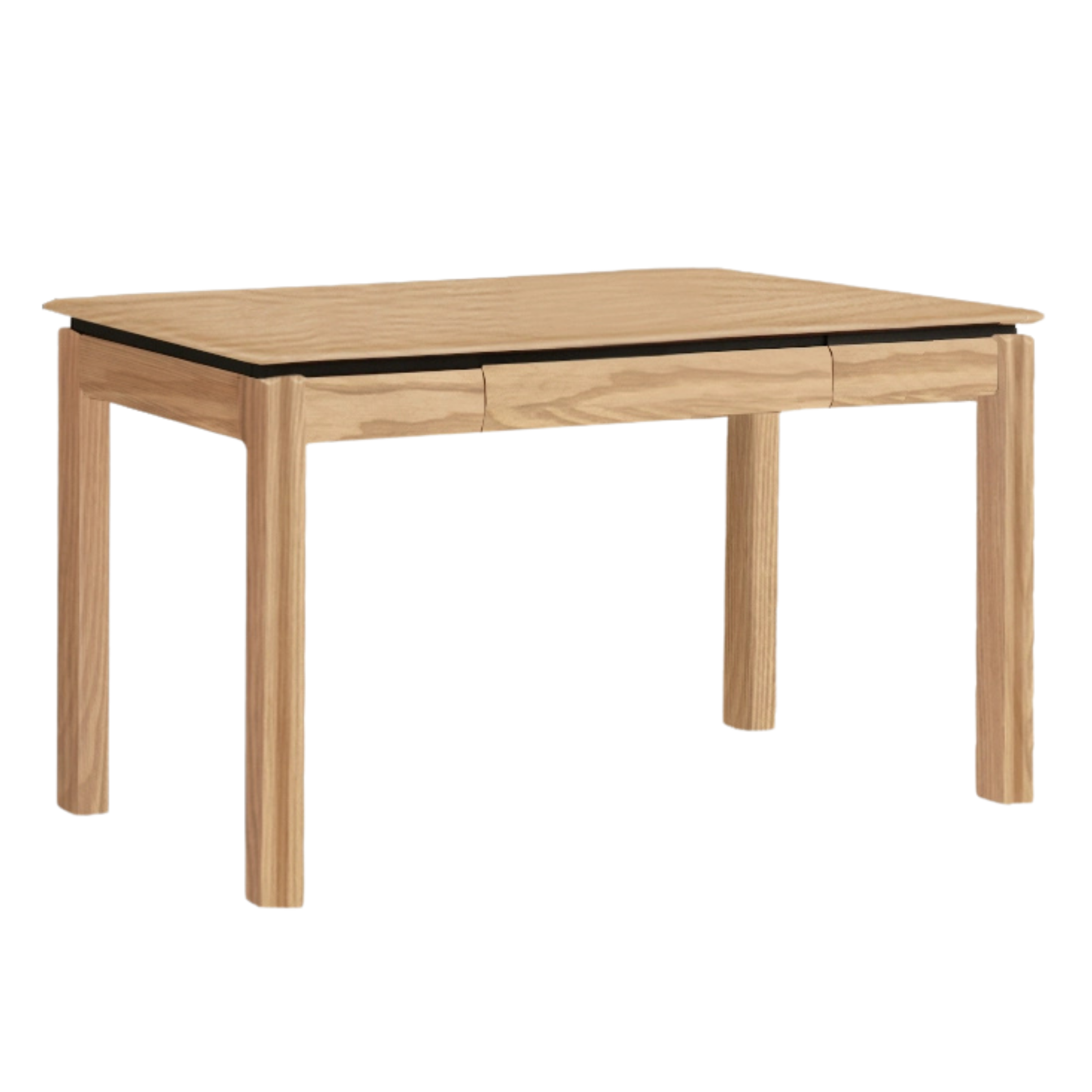 Black Walnut, Ash, Sandalwood Solid Wood Modern Large Office Table