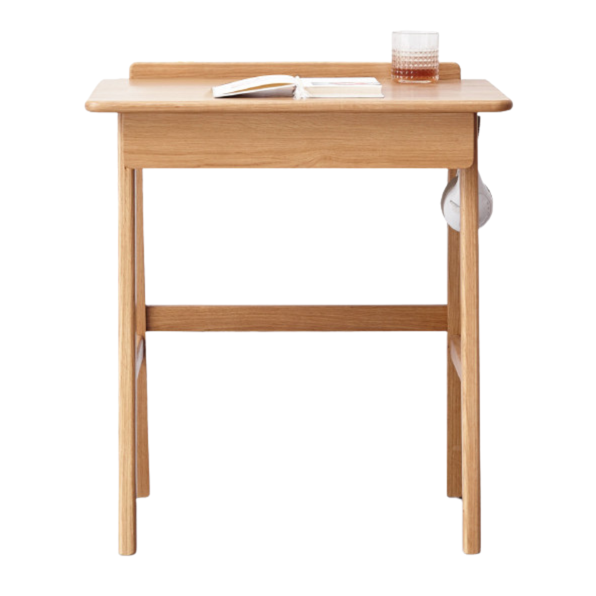 Oak Solid Wood Office Desk, Console Table