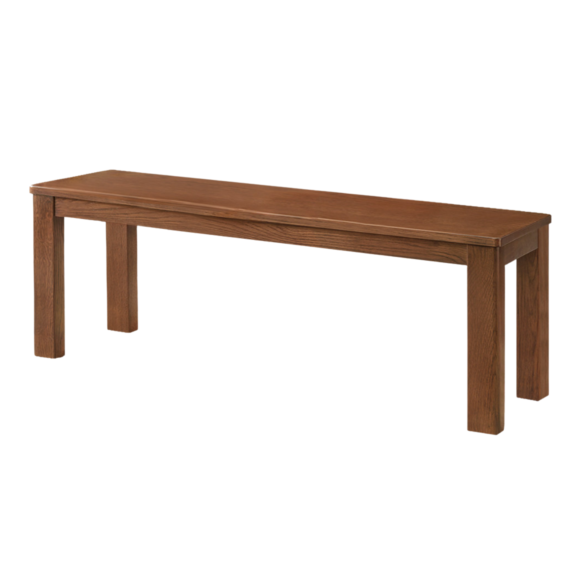 Ash, Oak, Beech, Solid Rubberwood Wide Seat Bench