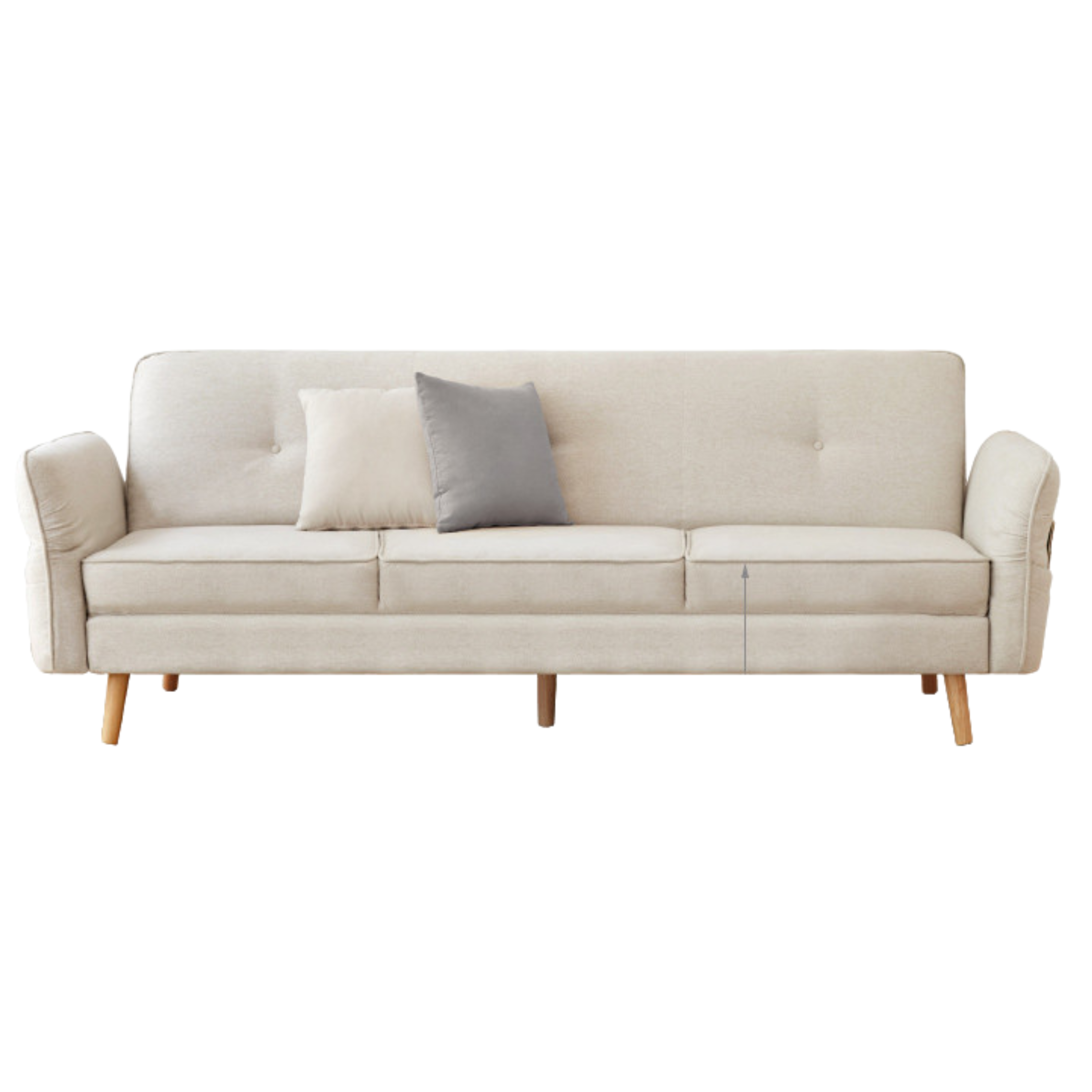 Fabric Multi-functional Sleeper Sofa