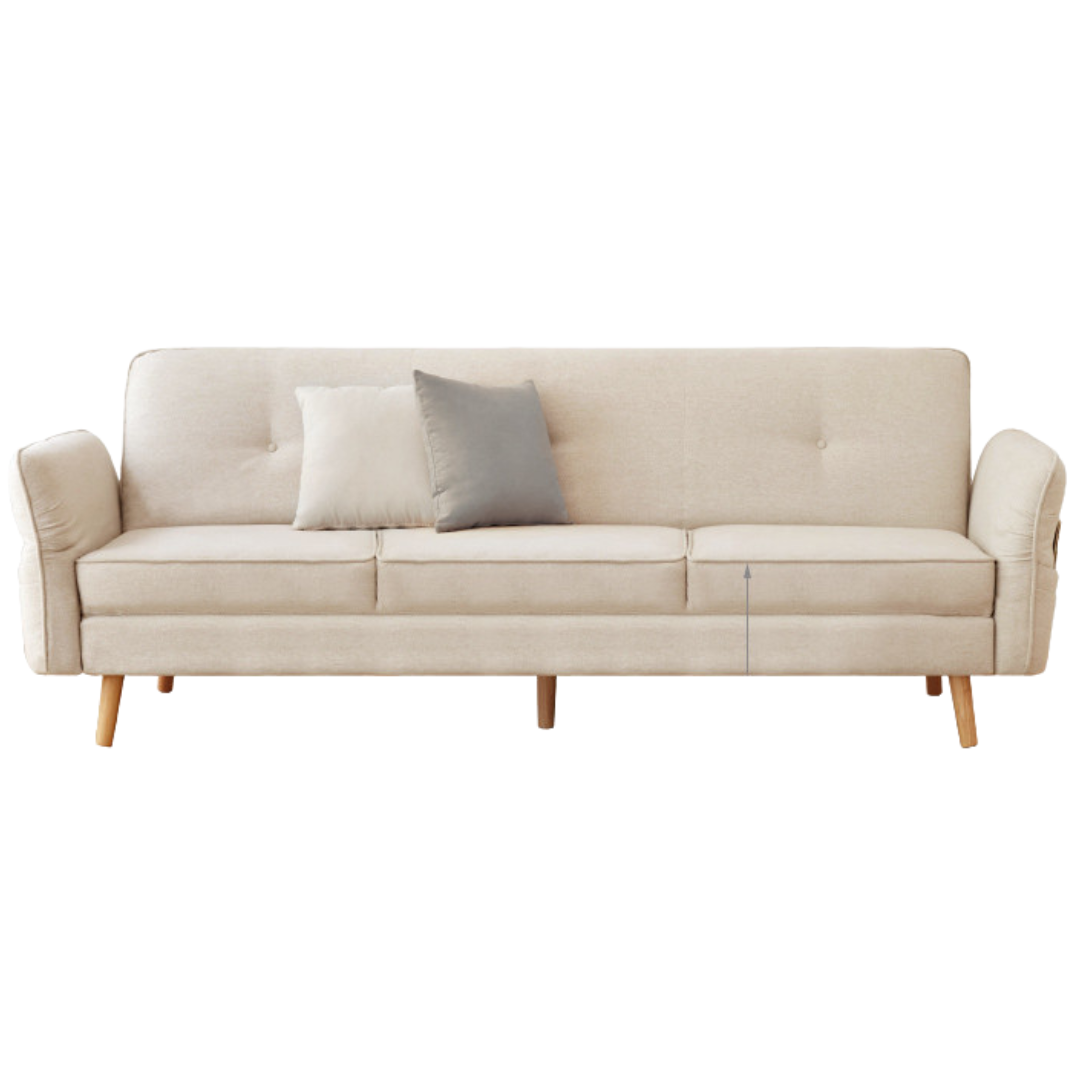 Fabric Multi-functional Sleeper Sofa
