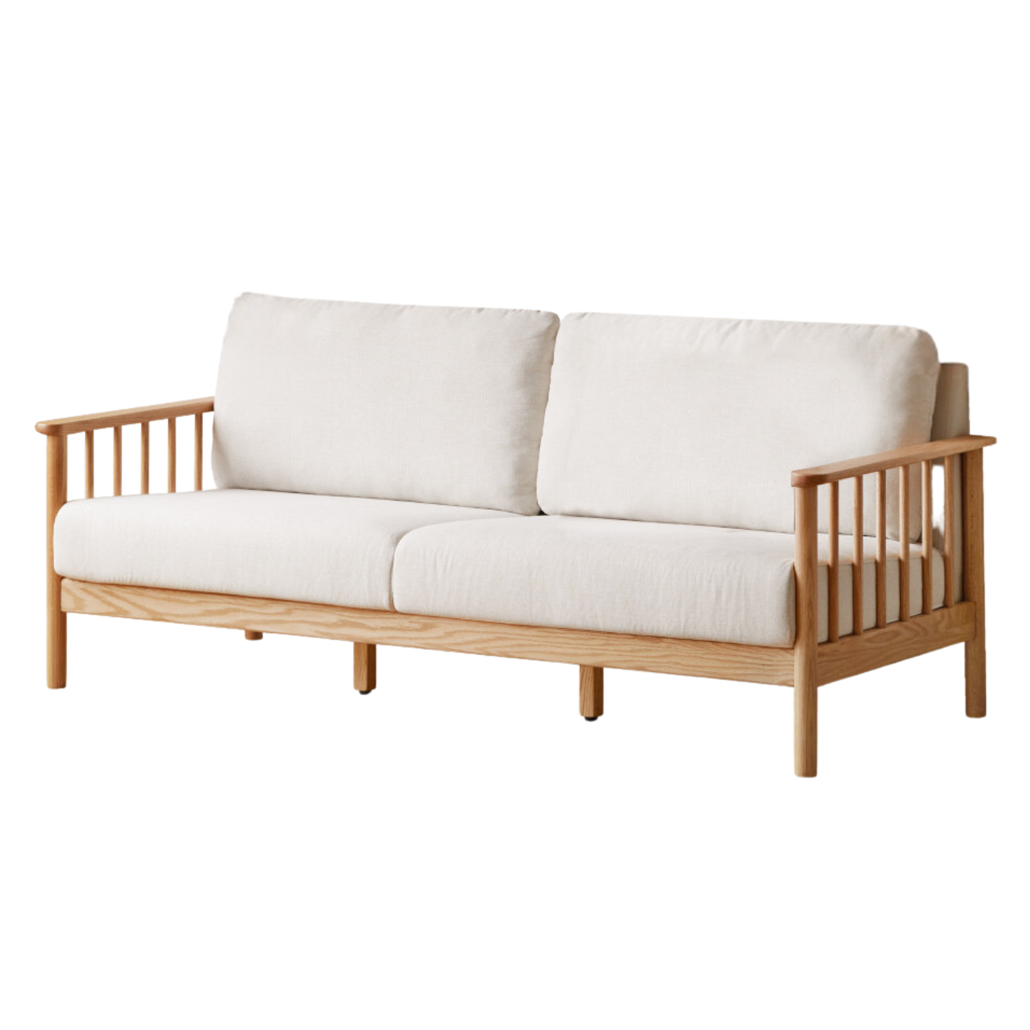 Oak Solid Wood Sofa Fabric.