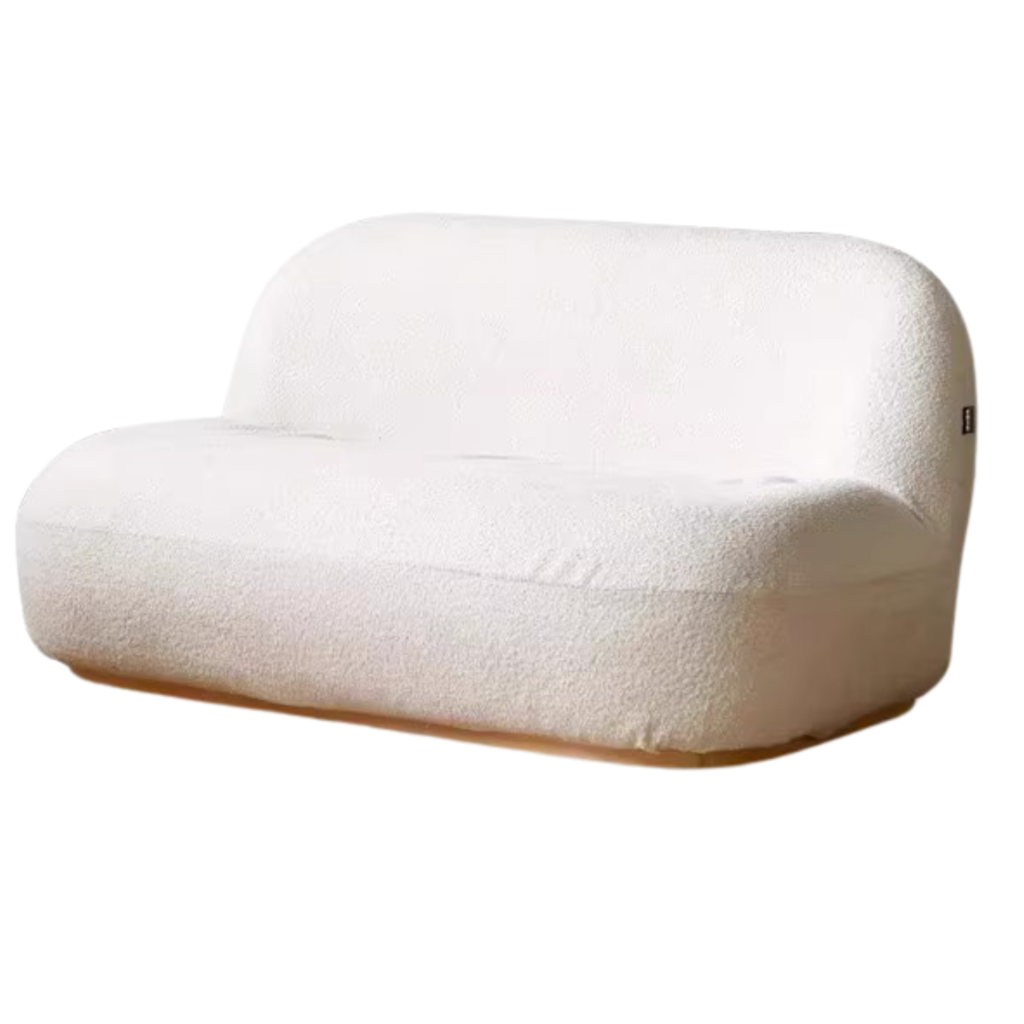 Lamb Fleece Faux Shearling Sofa.