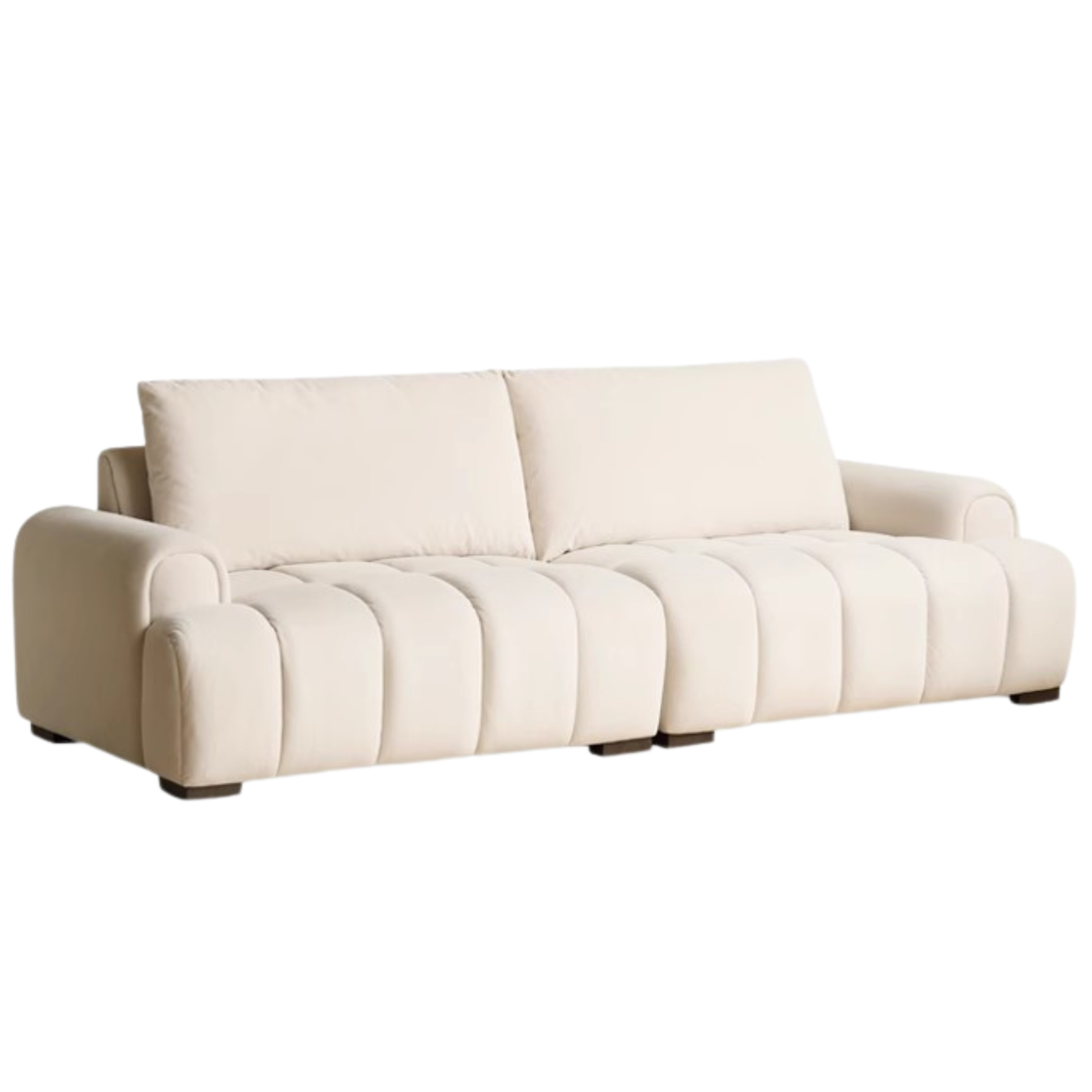 Cream Wind Cat Scratch Cloth Goose Down Sofa)