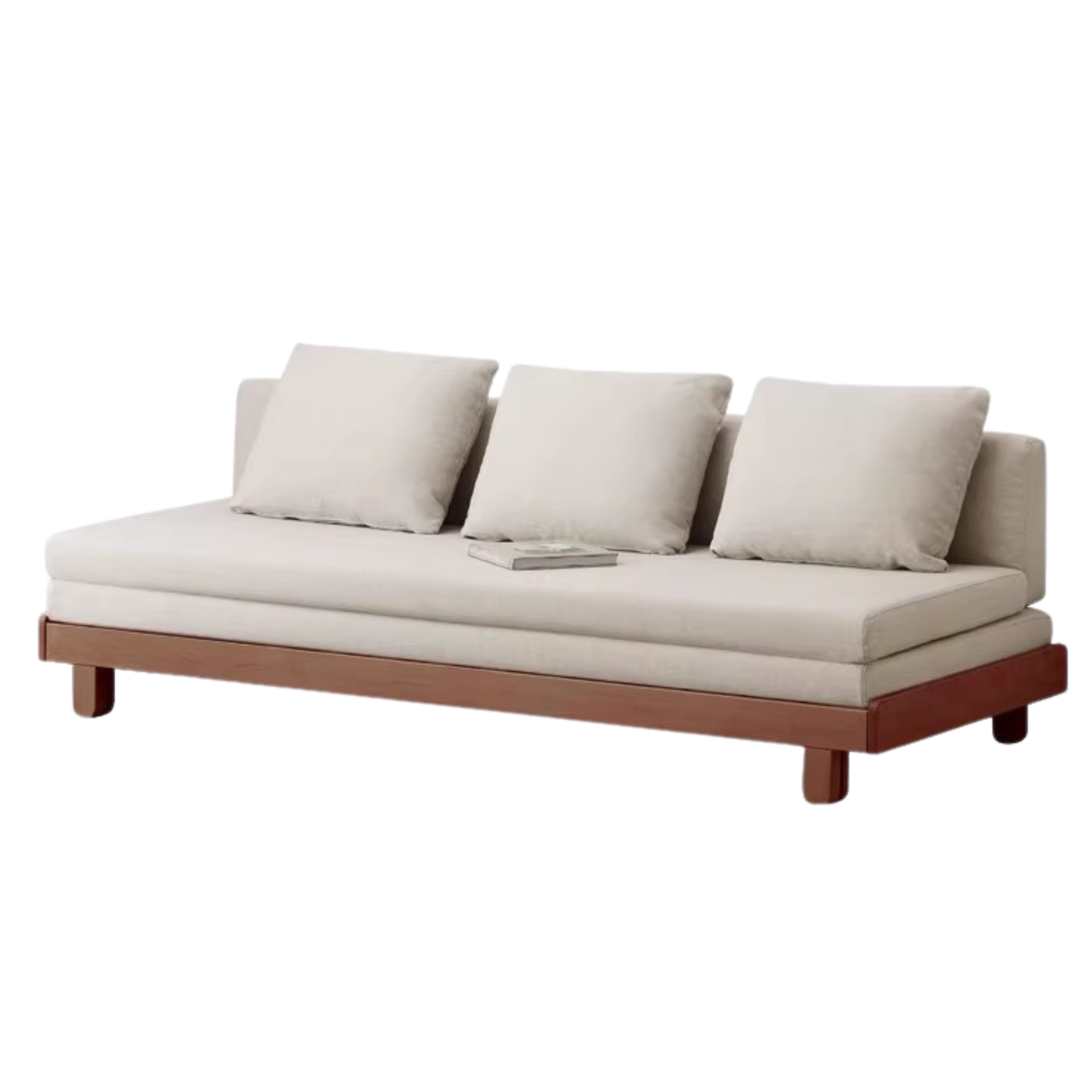 Oak, Beech Solid Wood Sofa Bed.