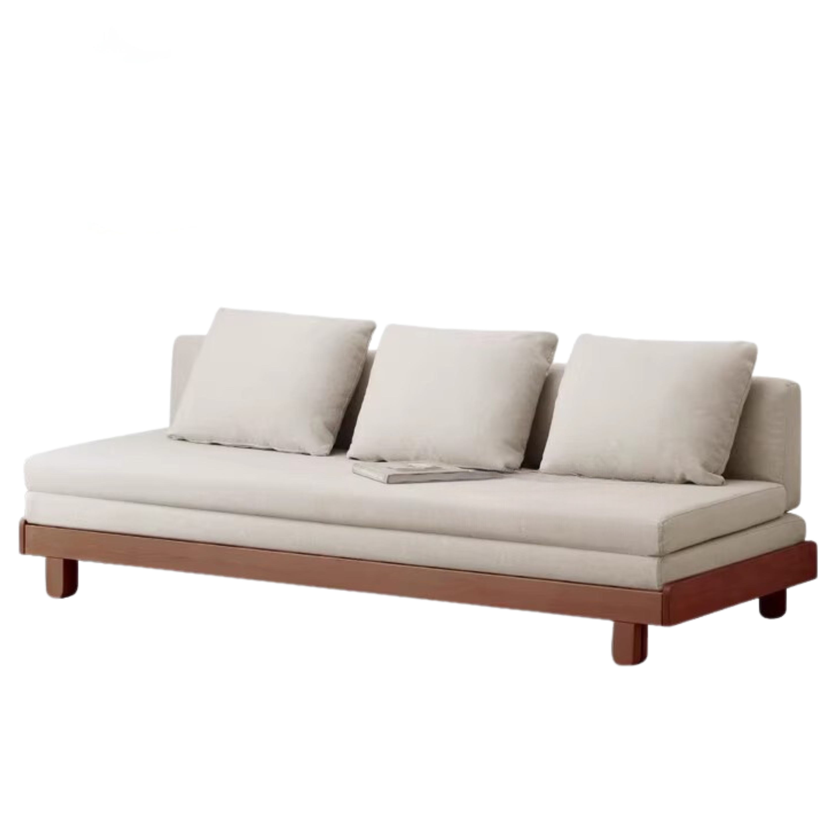 Oak, Beech Solid Wood Sofa Bed.