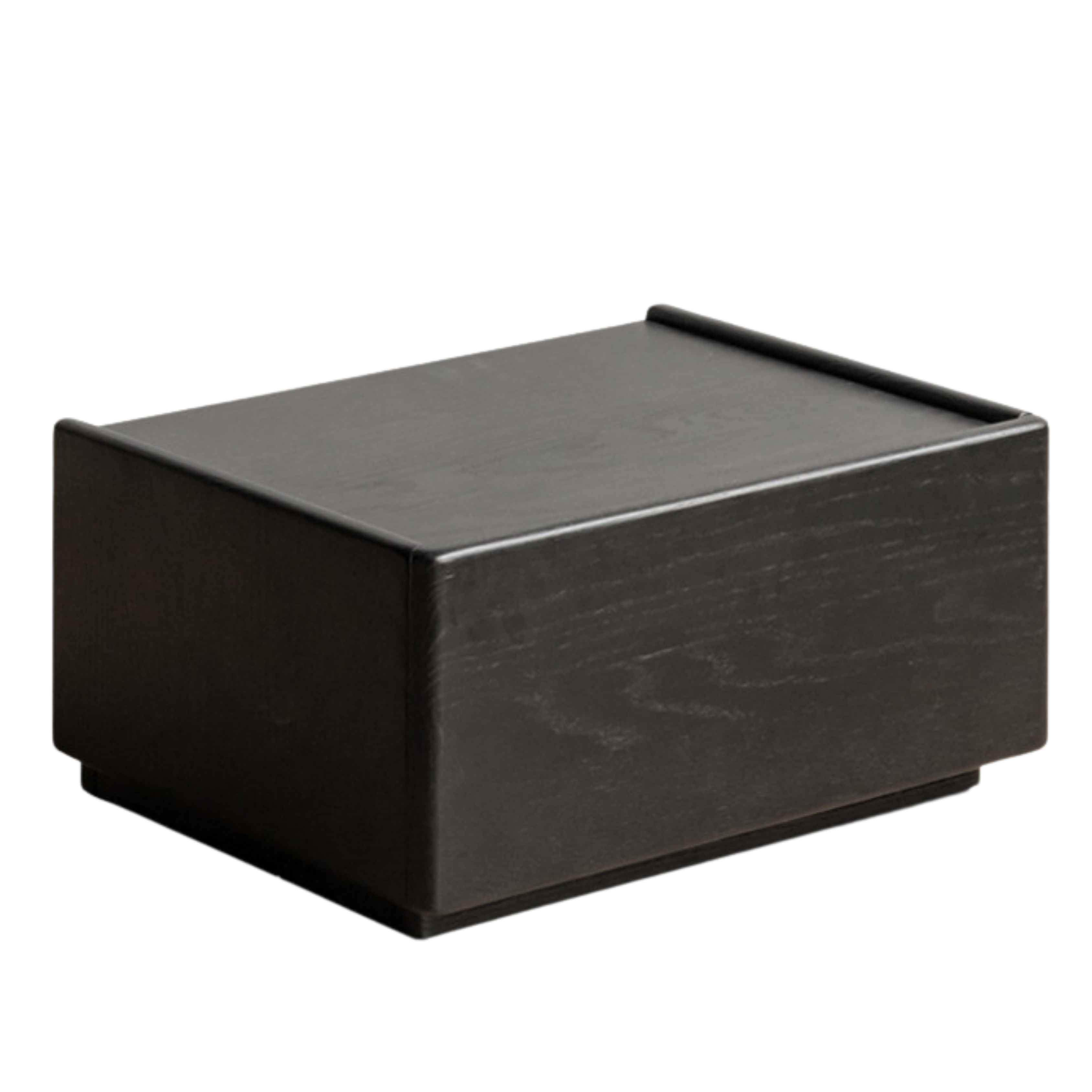 Oak Solid Wood Light Luxury Side Cabinet.