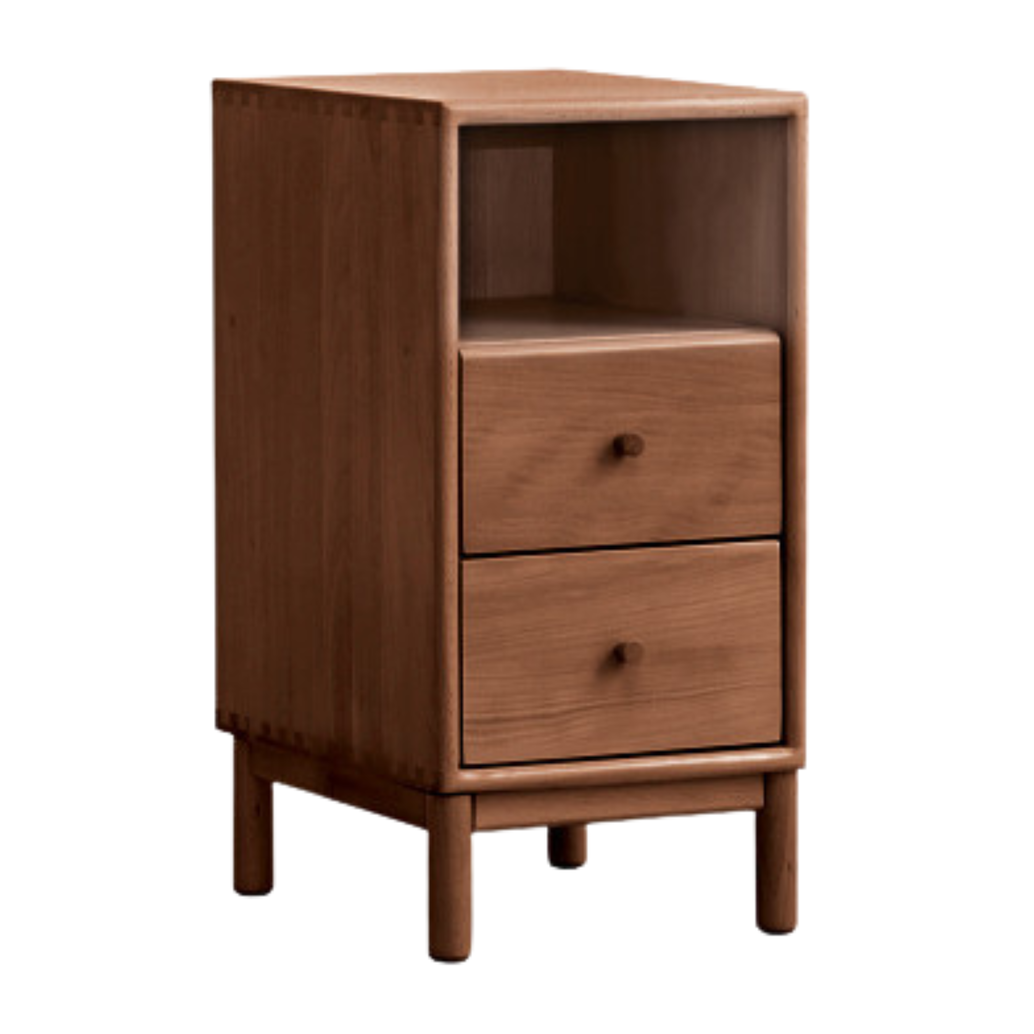 European Beech Solid Wood Storage Side Cabinet Combination