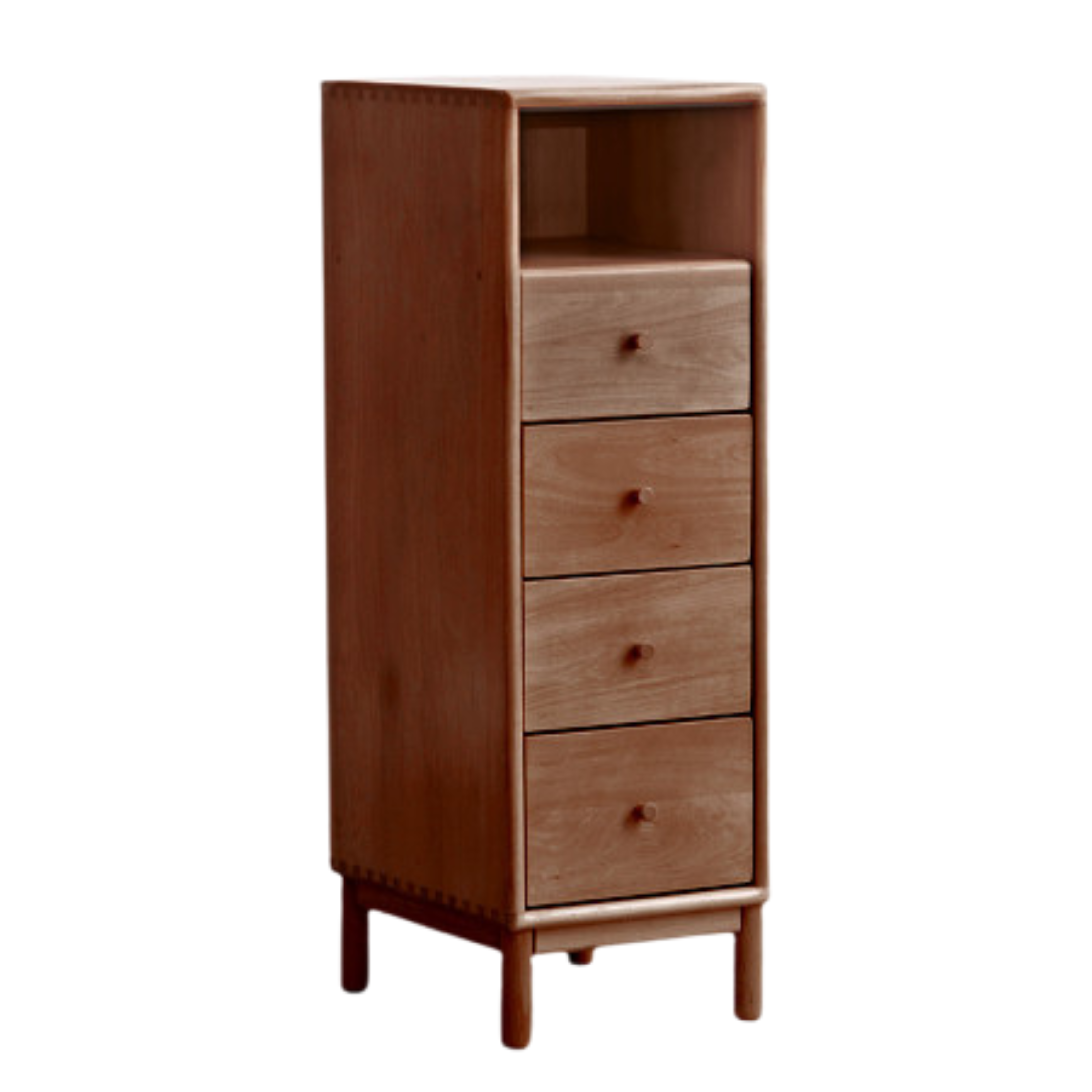 European Beech Solid Wood Storage Side Cabinet Combination