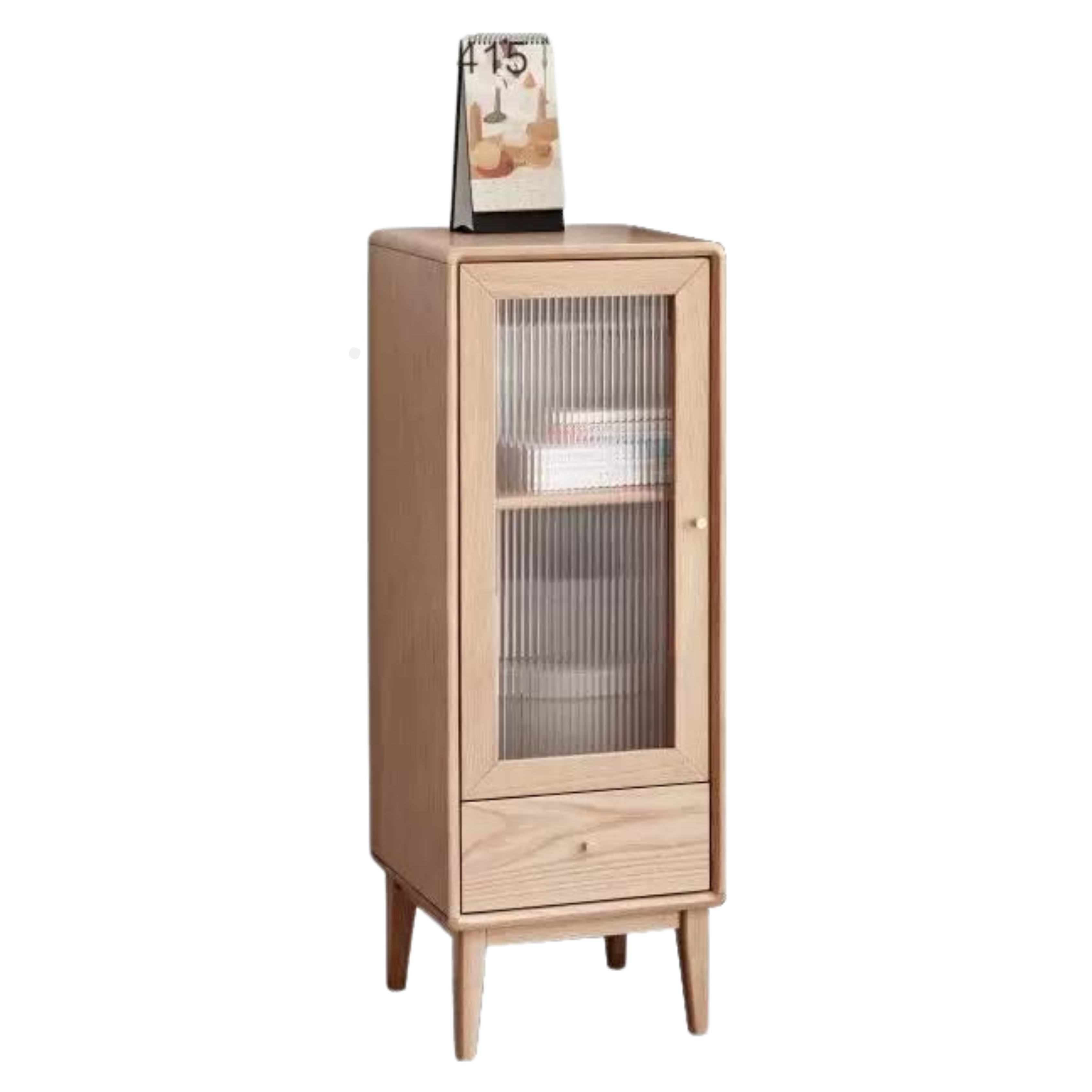 Oak, Ash Solid Wood Side Cabinet