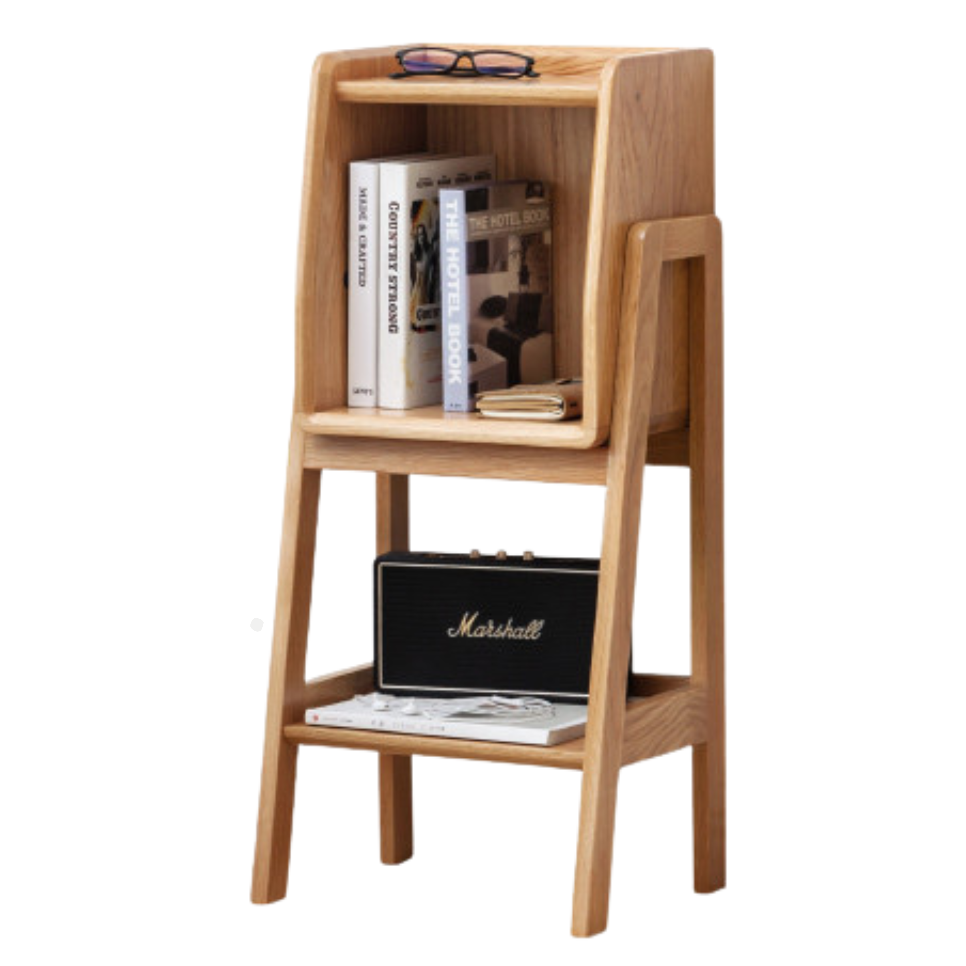 Oak Solid Wood Side Cabinet Combination