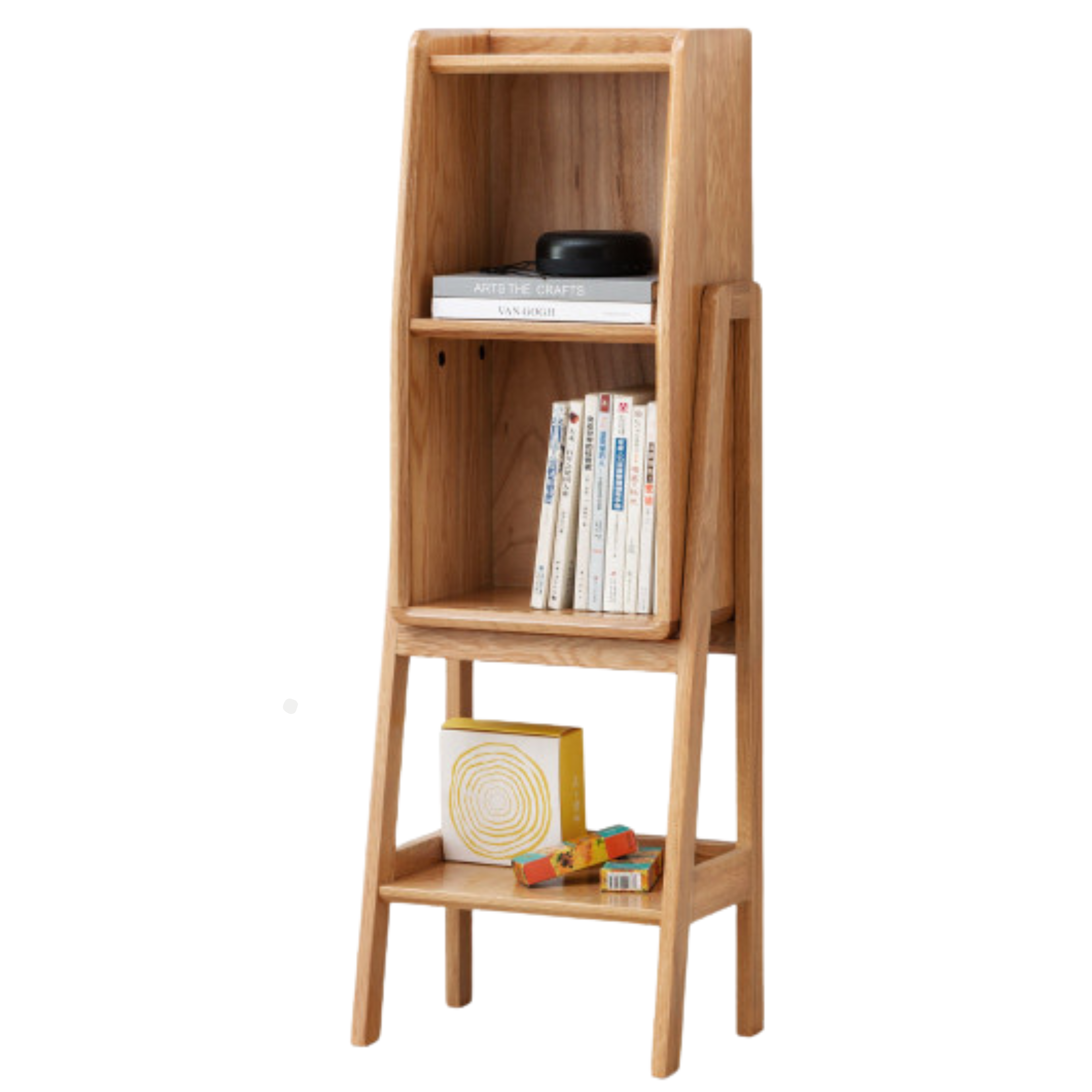 Oak Solid Wood Side Cabinet Combination