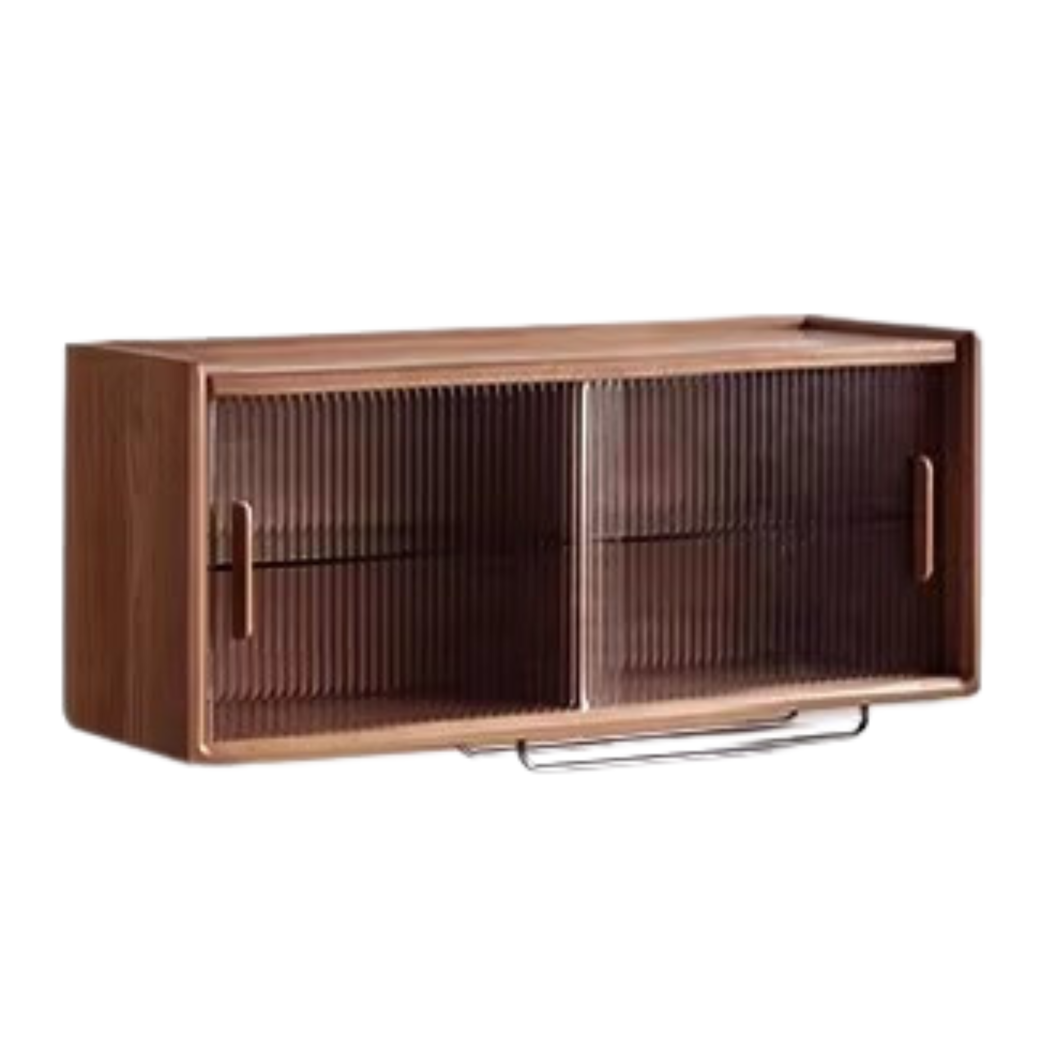 Oak Solid Wood, Solid Rubberwood Wall-Mounted Sideboard Cabinet Locker