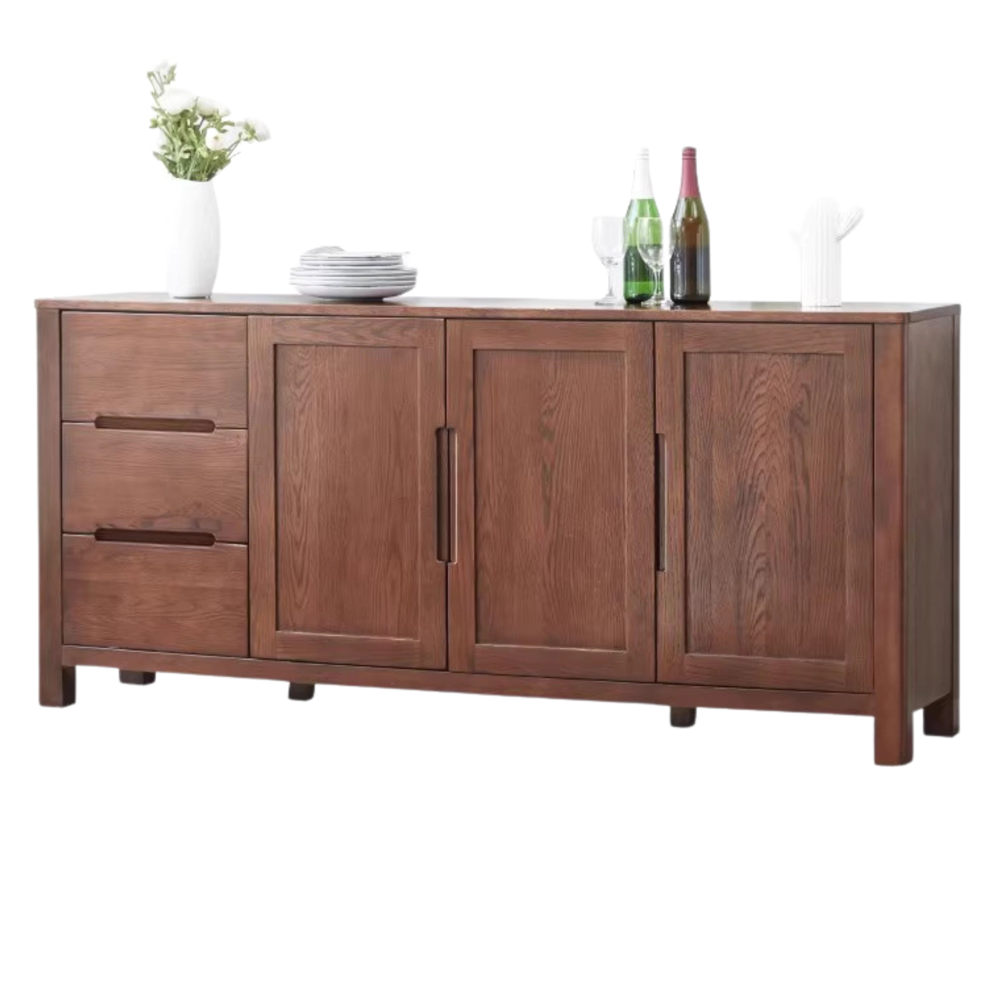 Oak Solid Wood Nordic Sideboard