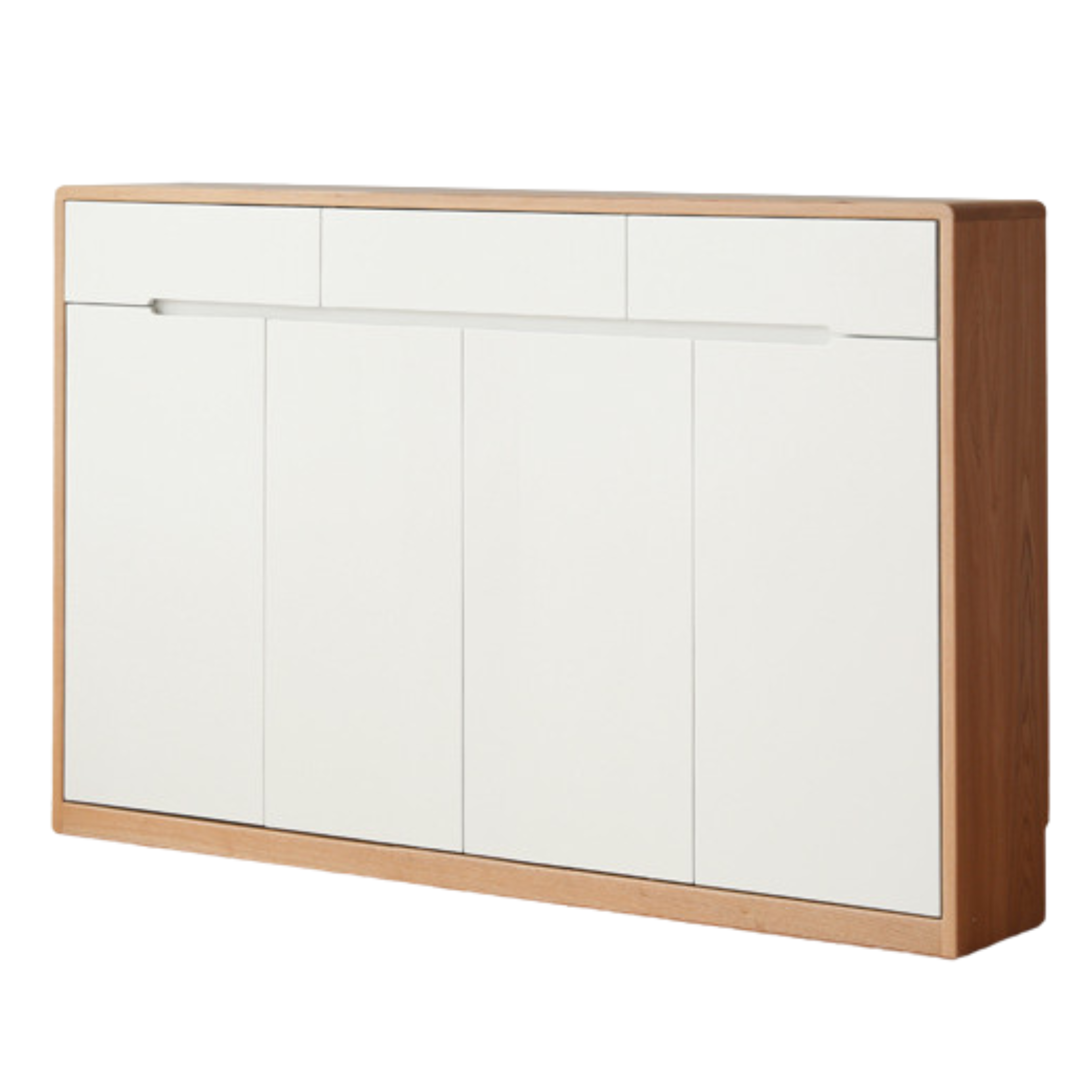 Oak Solid Wood Ultra-thin Sideboard