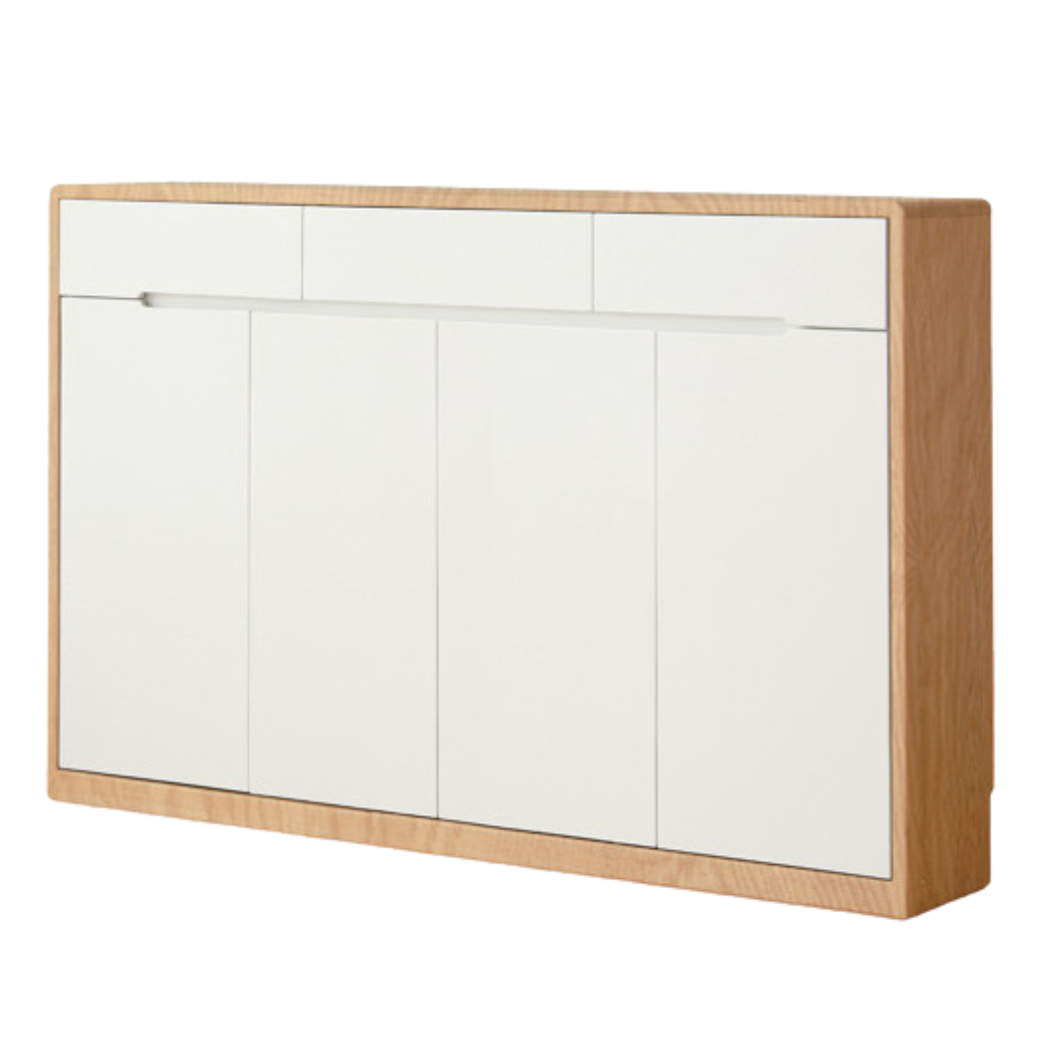 Oak Solid Wood Ultra-thin Sideboard