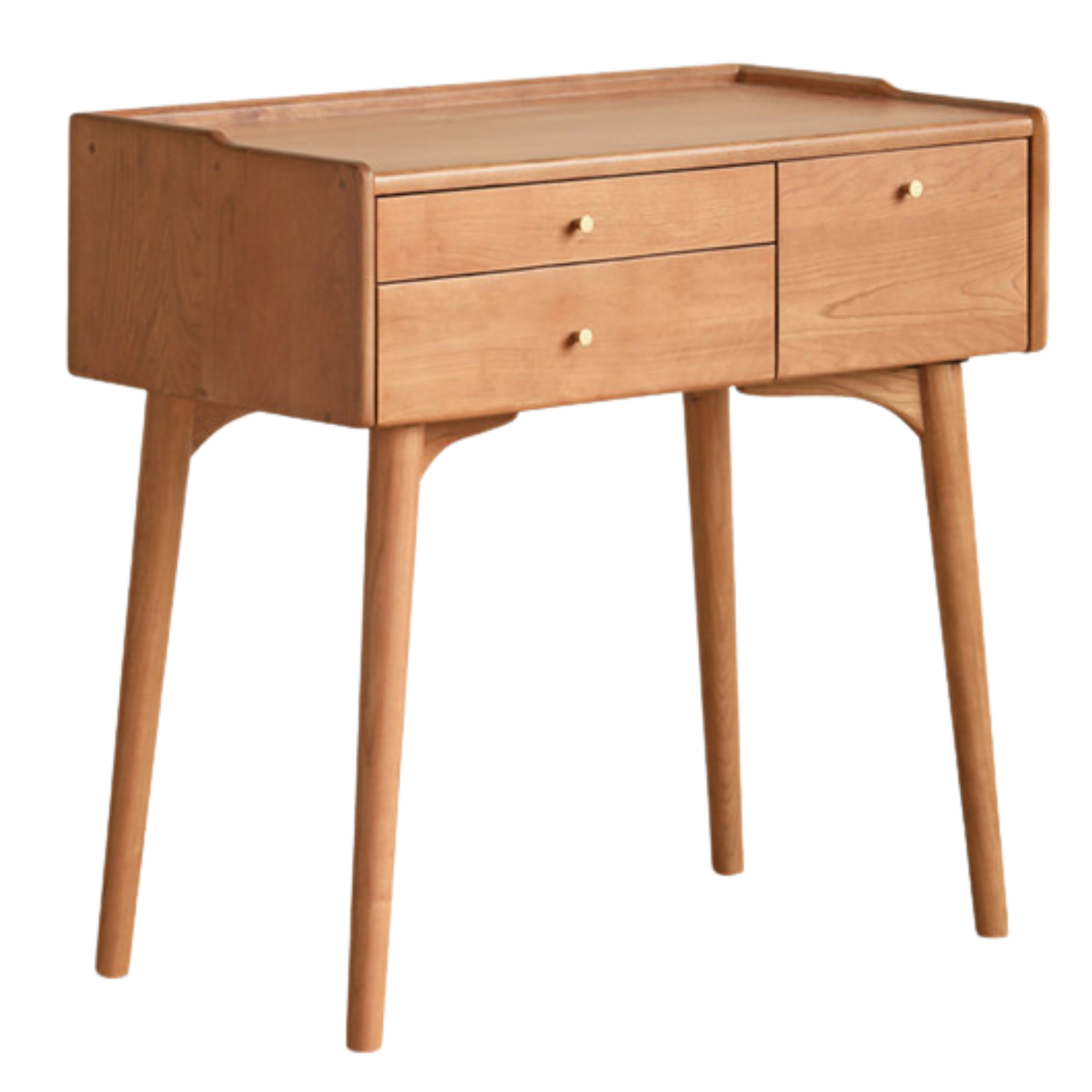 Cherry Solid Wood Small Dressing Table.