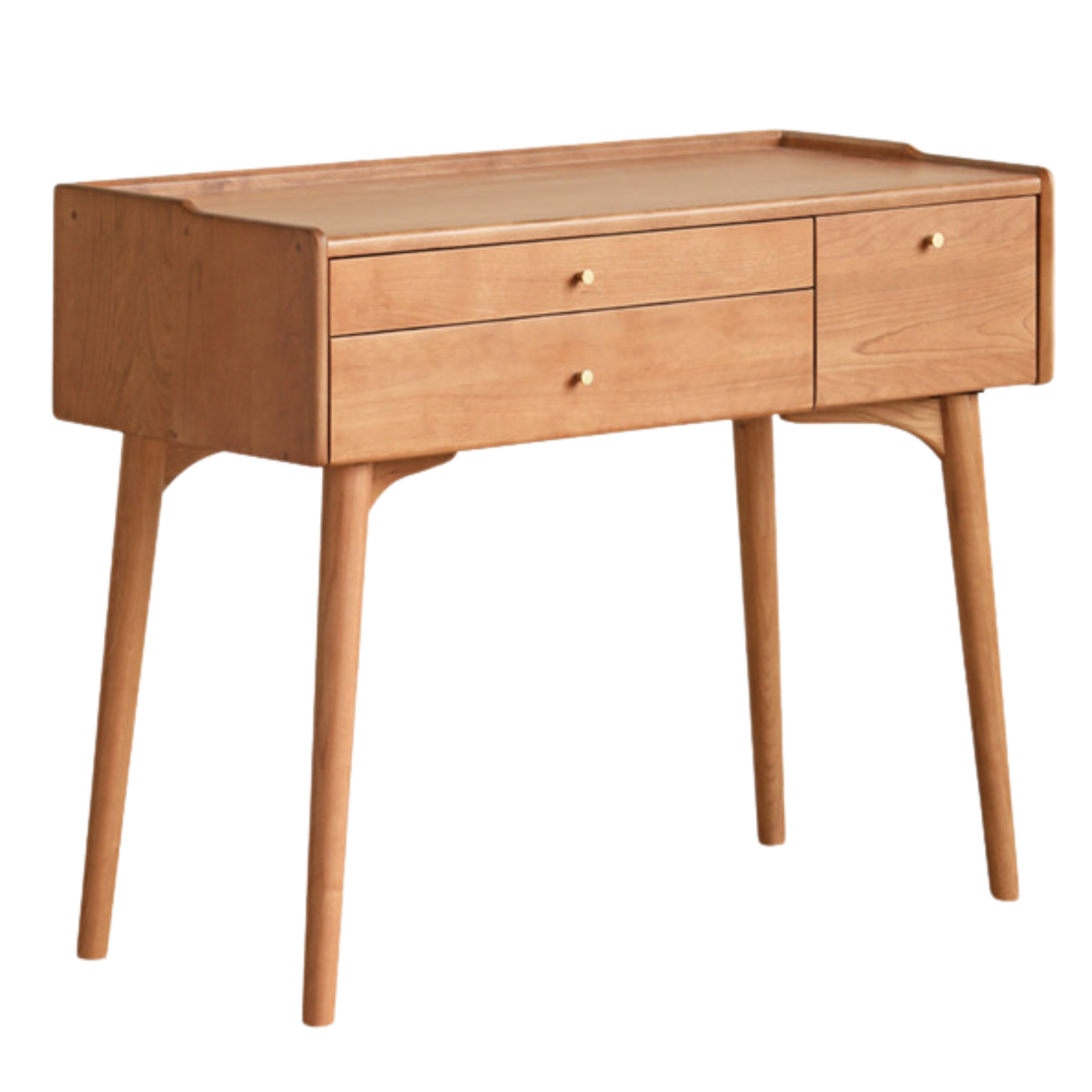 Cherry Solid Wood Small Dressing Table.