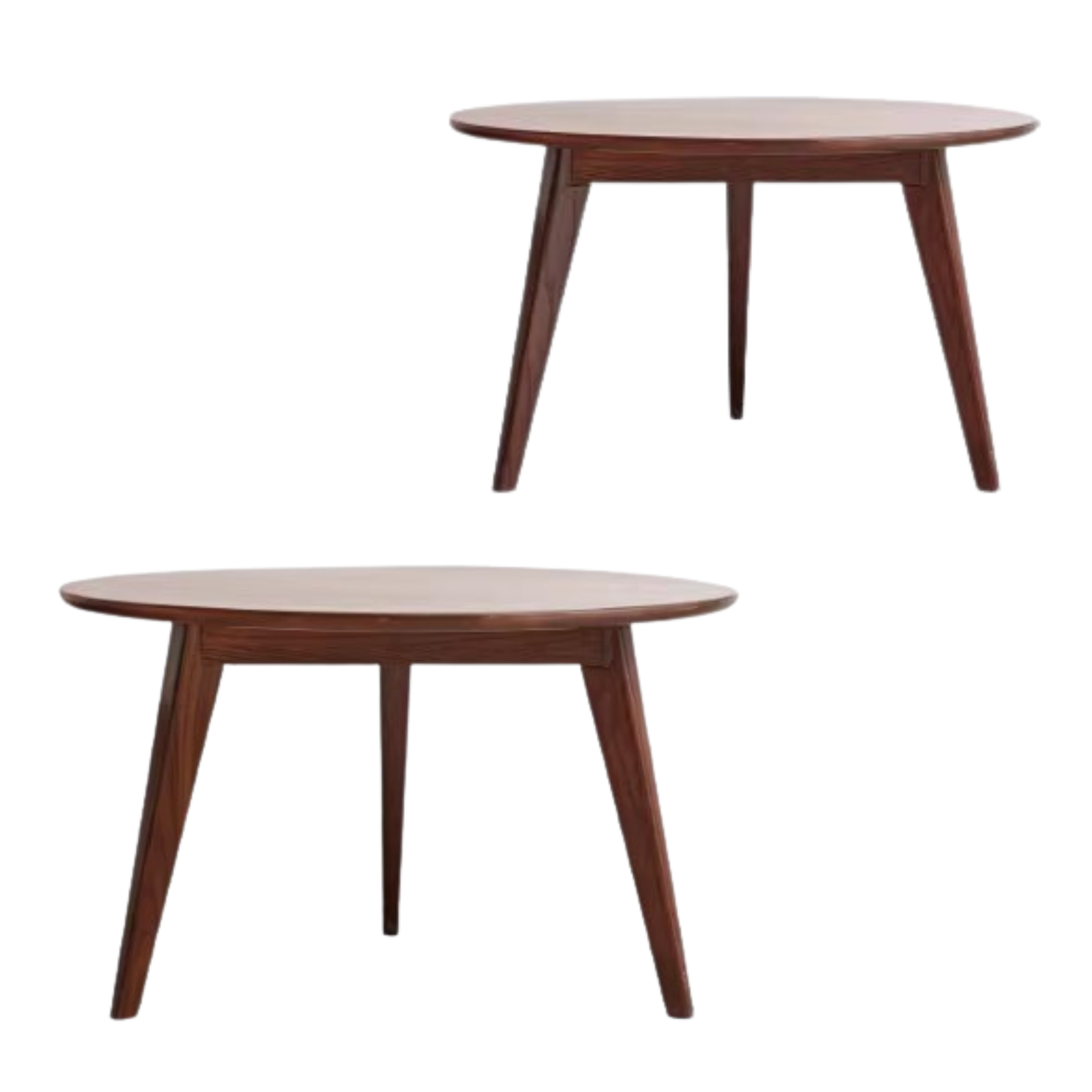 Oak Solid wood Side high round table