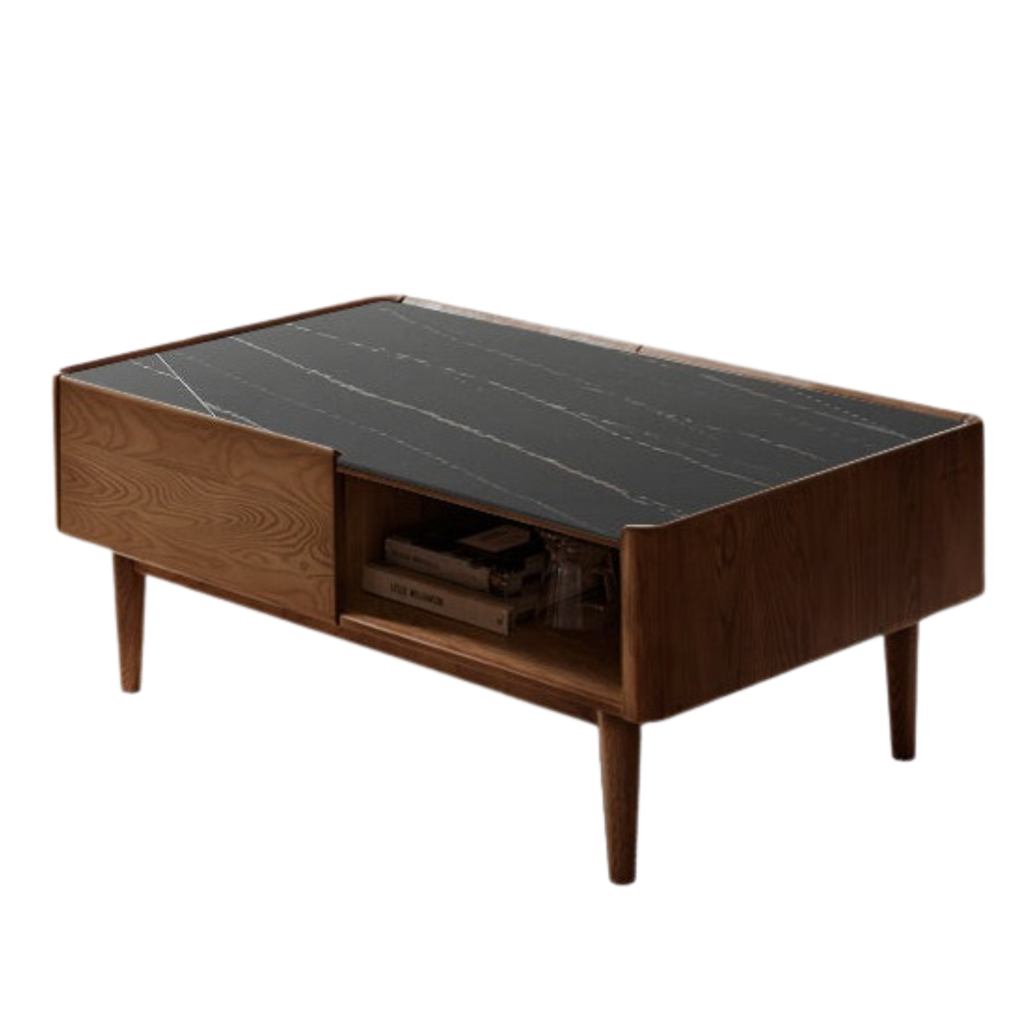 Ash Solid Wood Luxury Coffee Table