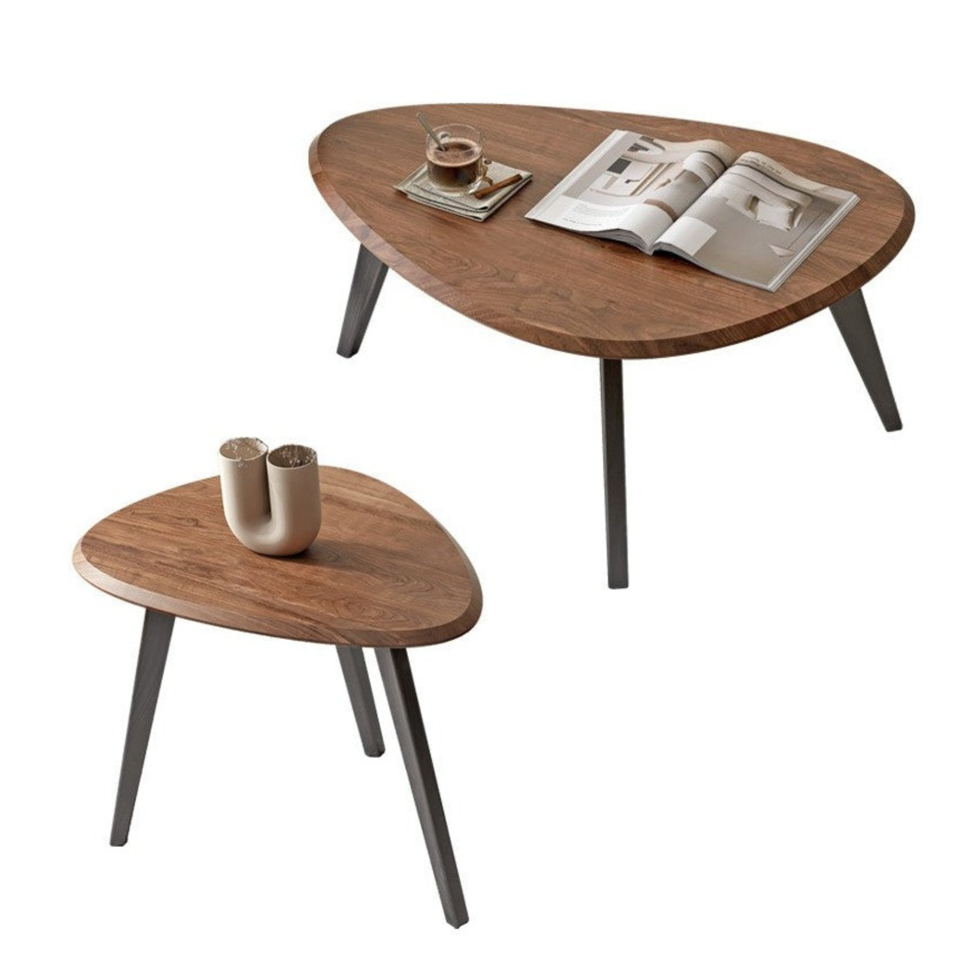 Black Walnut Solid Wood Coffee Table