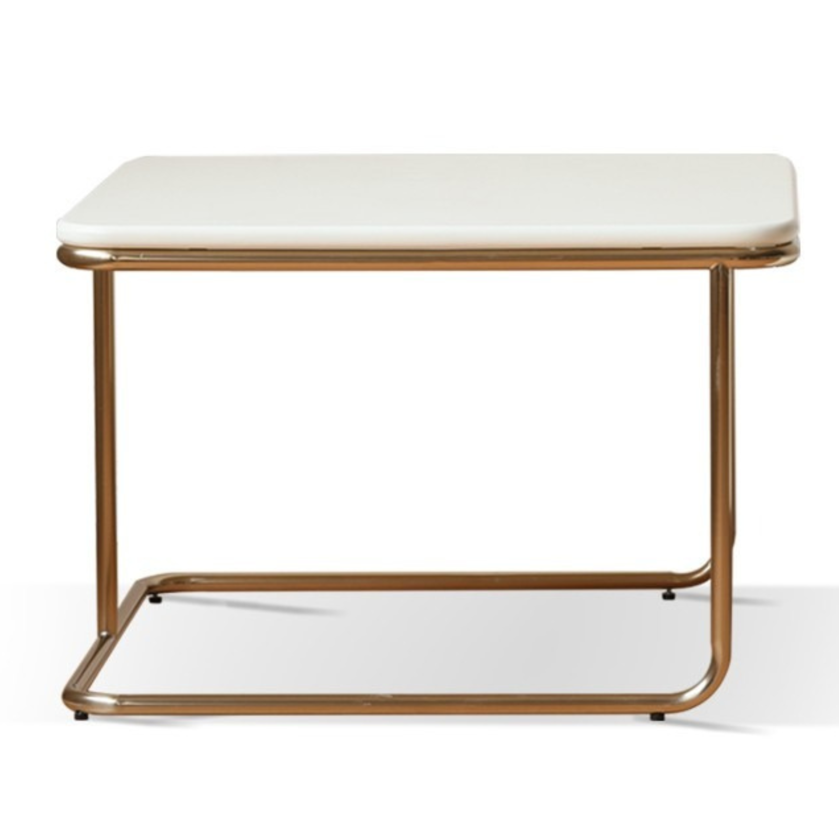 Poplar Solid Wood Combination Telescopic Coffee Table Cream Wind