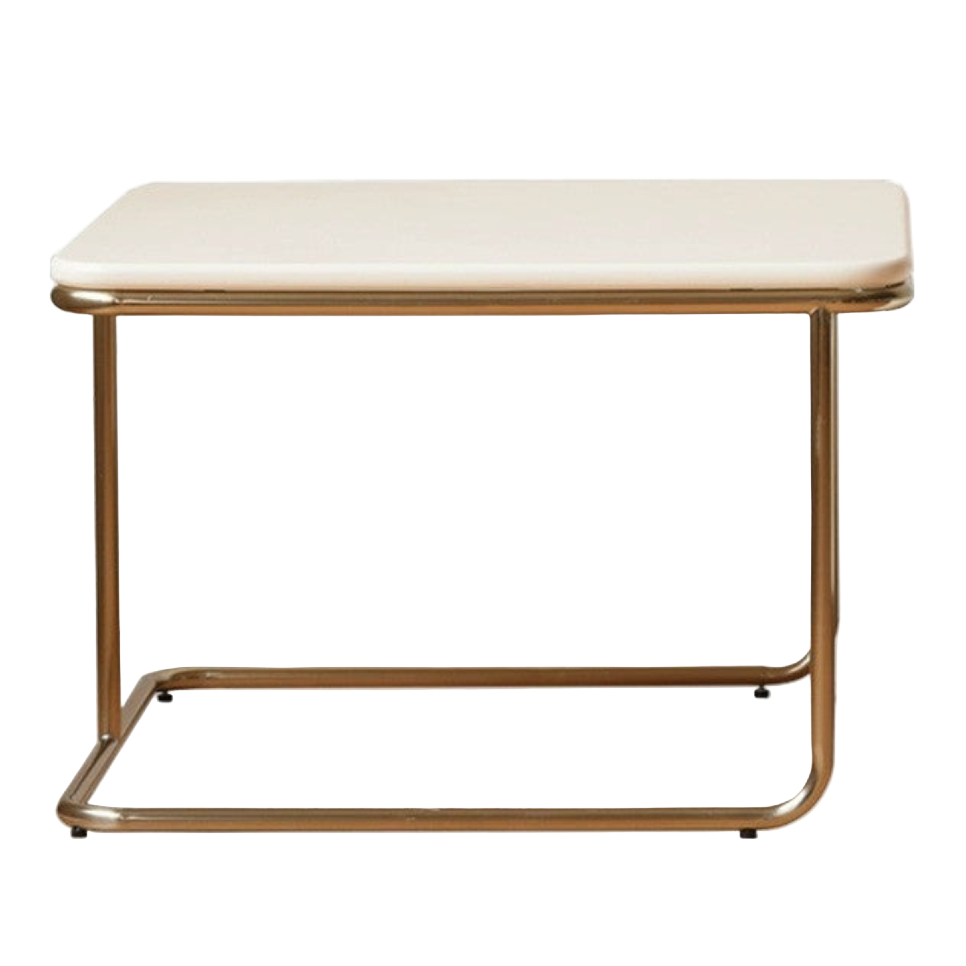 Solid RubberWood Combination Telescopic Coffee Table Cream Wind