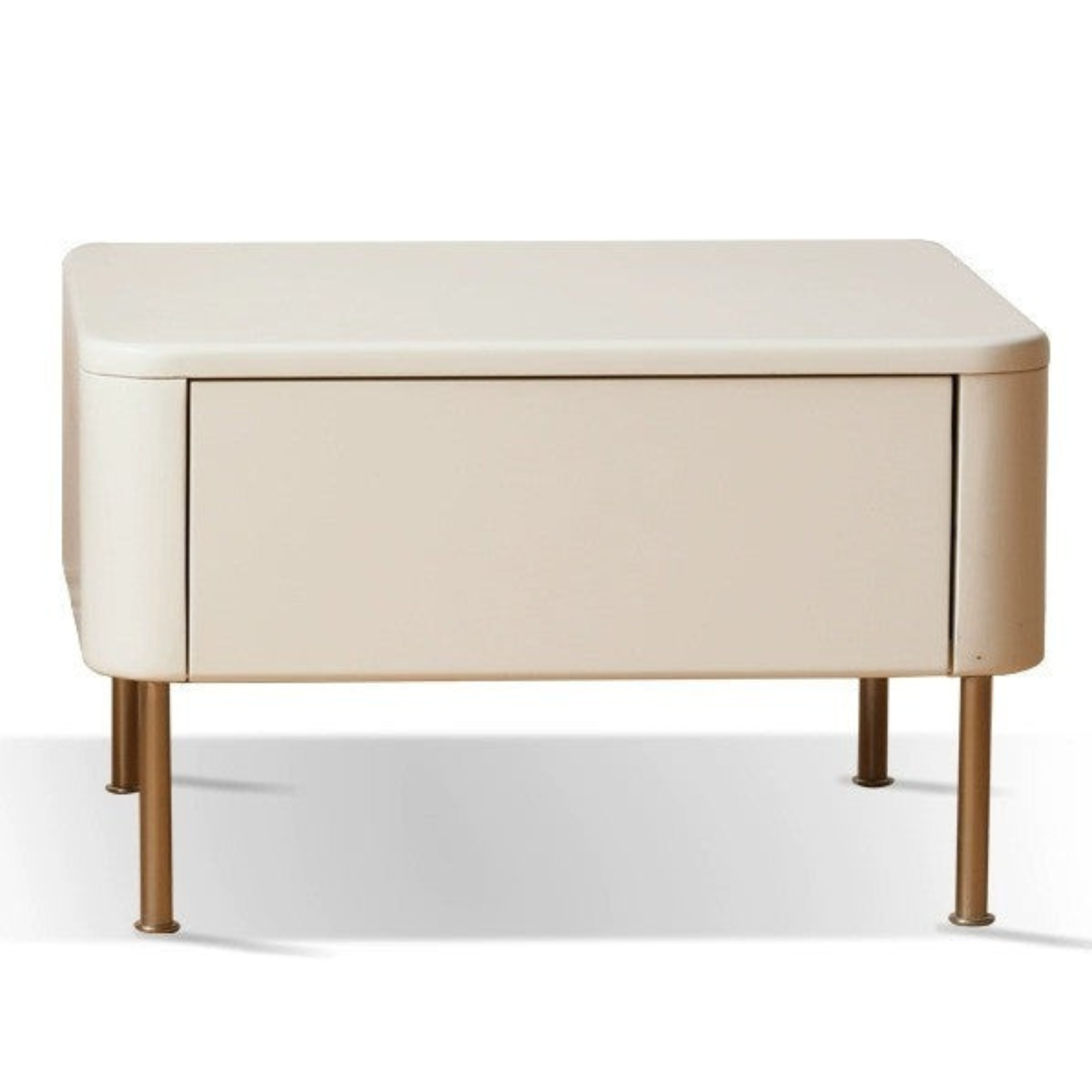 Poplar Solid Wood Combination Telescopic Coffee Table Cream Wind