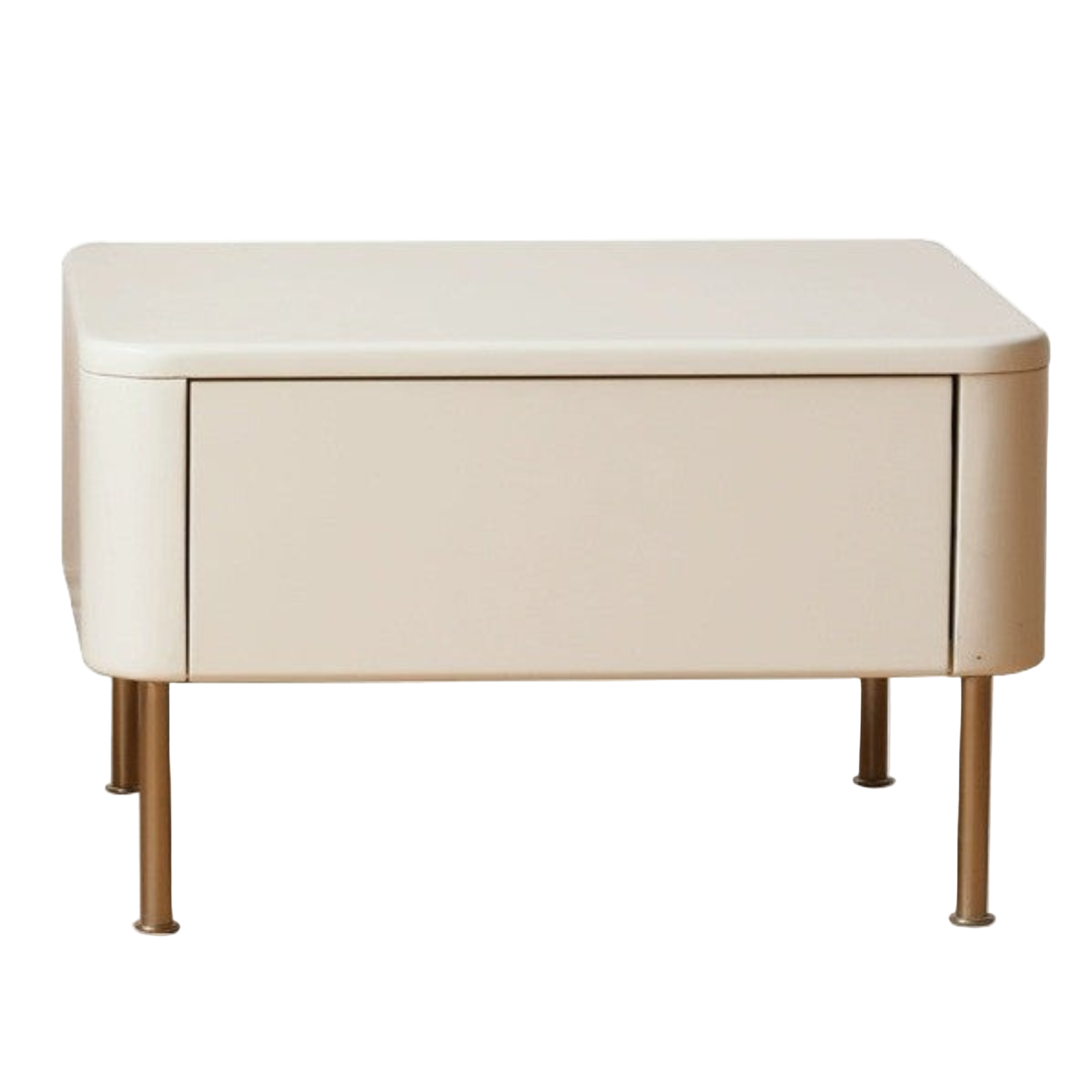 Solid RubberWood Combination Telescopic Coffee Table Cream Wind