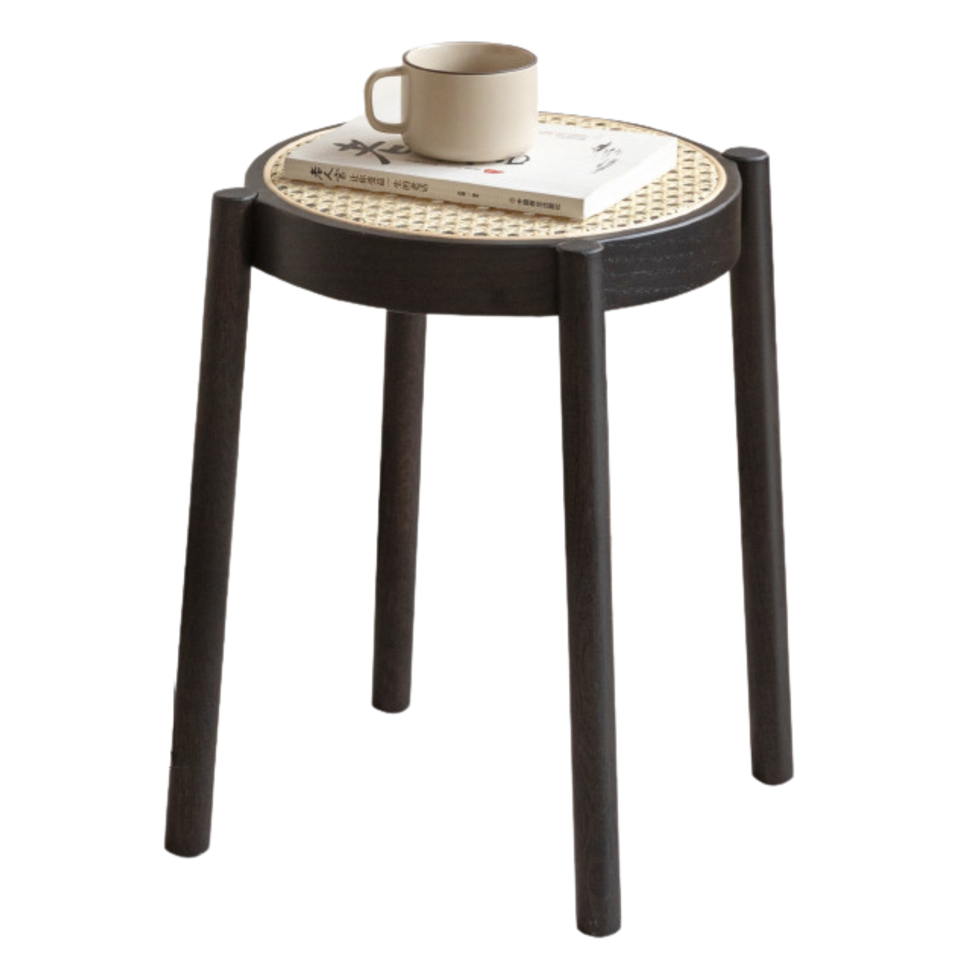 Oak Round Solid Wood Stool