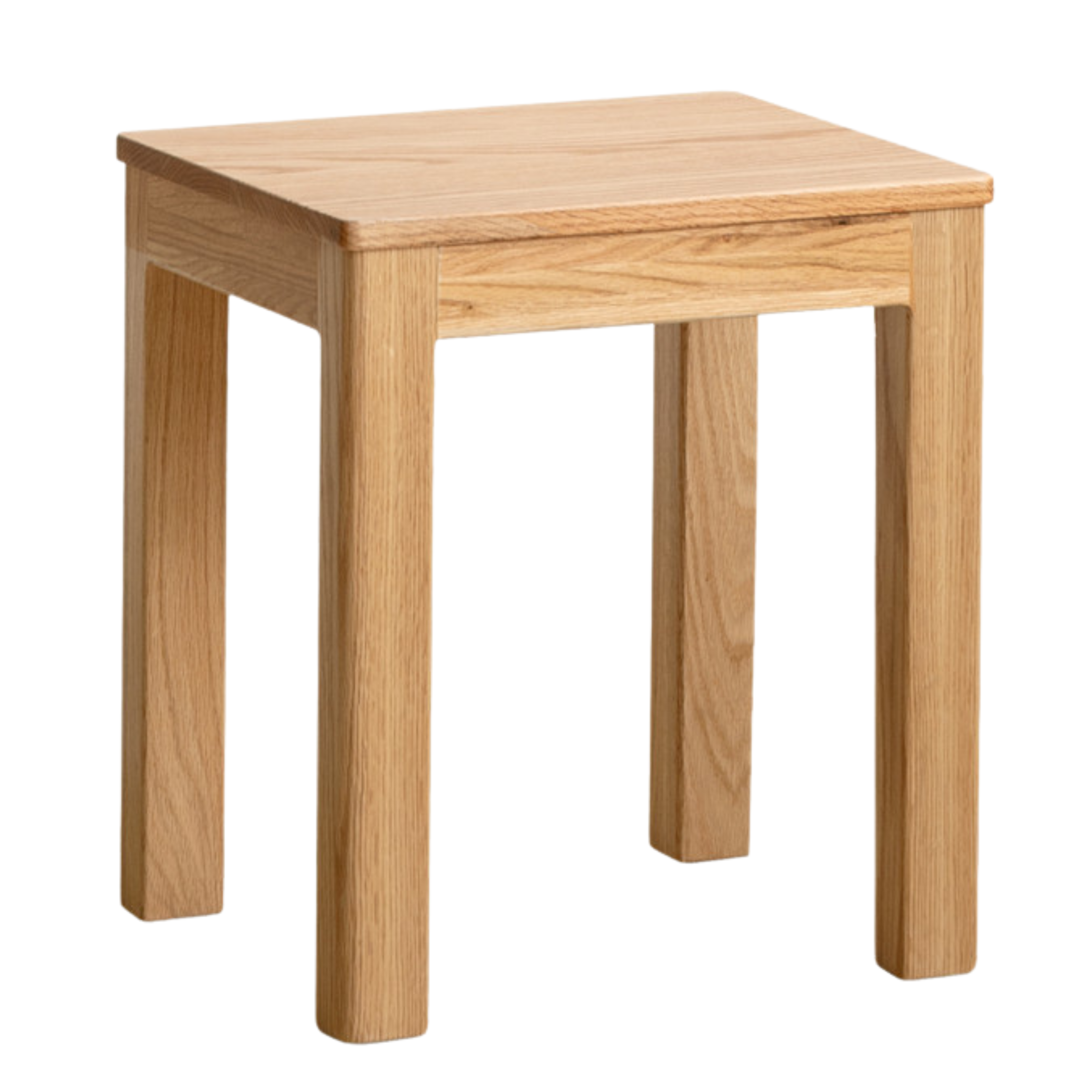 2 pcs Oak Solid Wood Stool